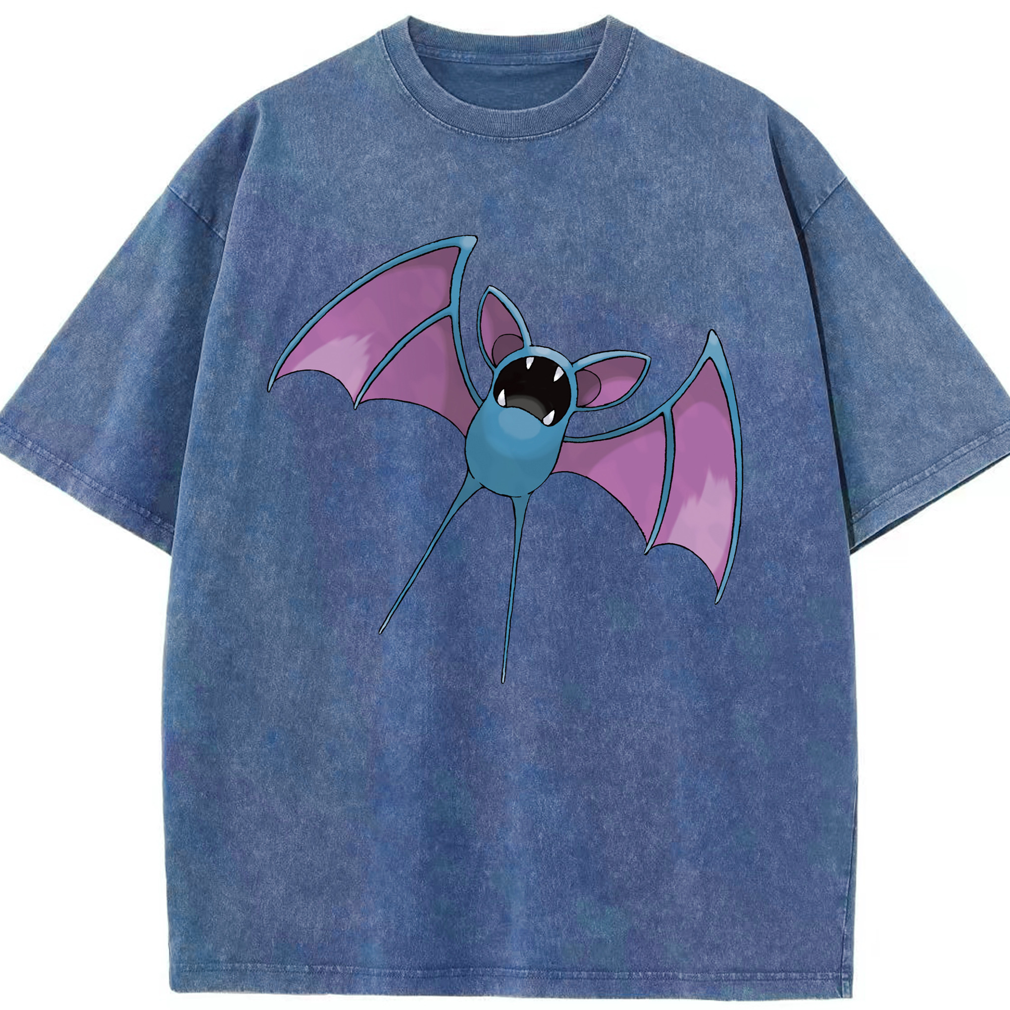 （画像用） ポケットモンスター Pokémon 綿100% ヴィンテージ風 半袖Tシャツ（フロントプリント）