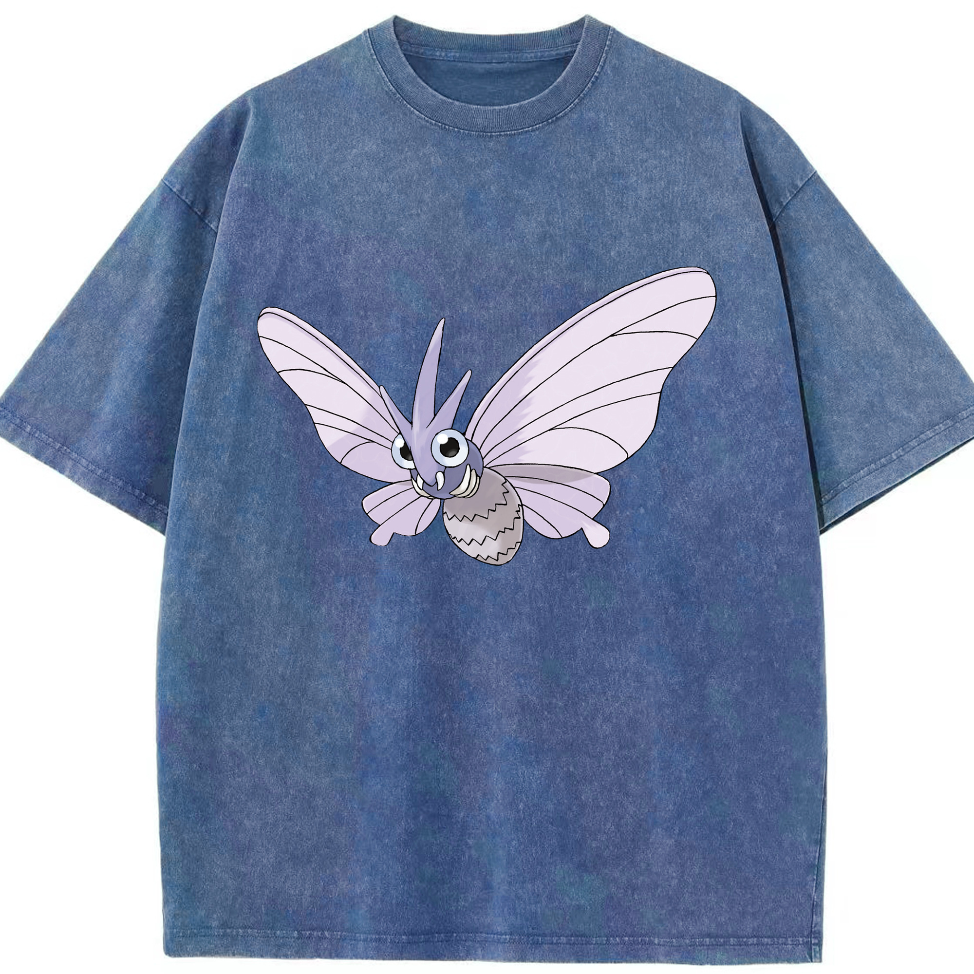 （画像用） ポケットモンスター Pokémon 綿100% ヴィンテージ風 半袖Tシャツ（フロントプリント）
