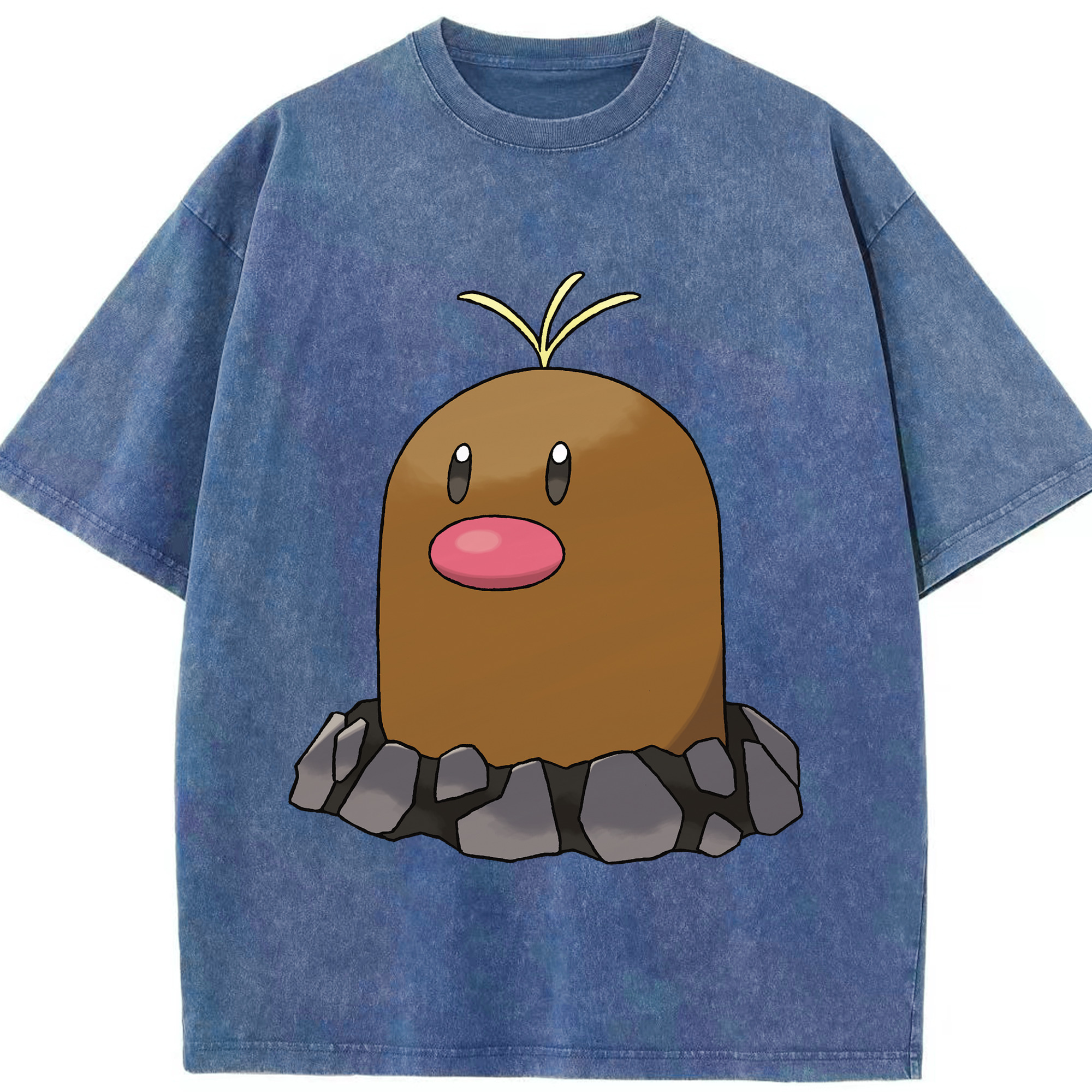 （画像用） ポケットモンスター Pokémon 綿100% ヴィンテージ風 半袖Tシャツ（フロントプリント）