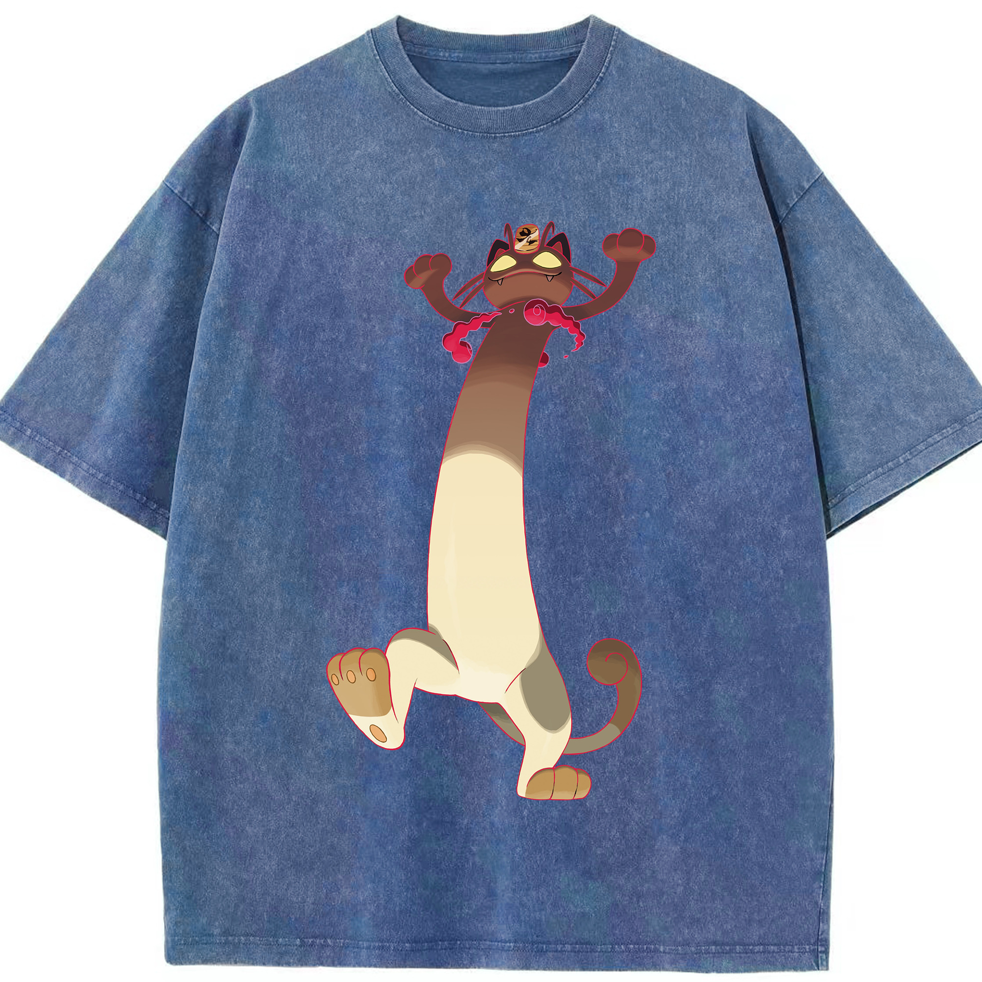 （画像用） ポケットモンスター Pokémon 綿100% ヴィンテージ風 半袖Tシャツ（フロントプリント）