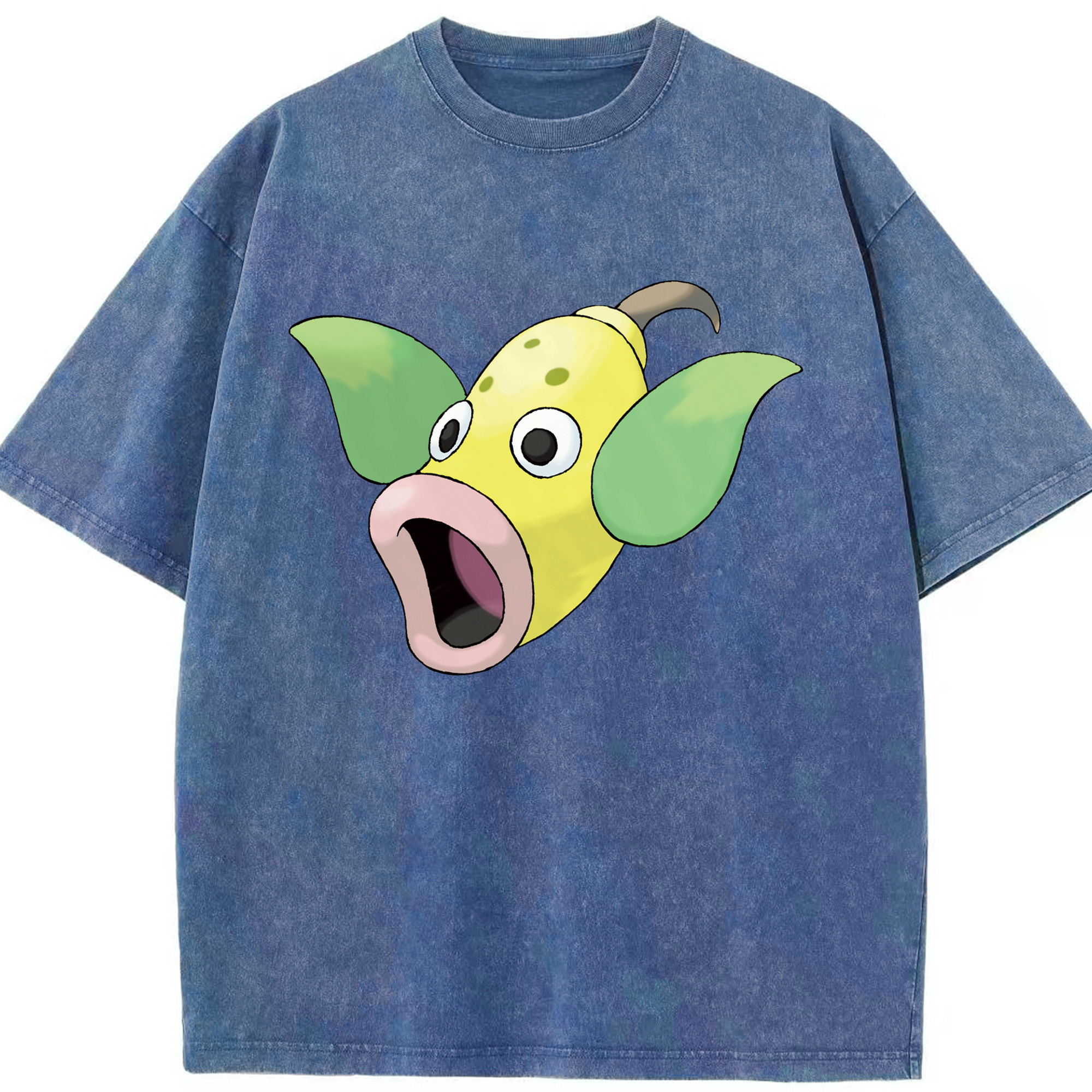 （画像用） ポケットモンスター Pokémon 綿100% ヴィンテージ風 半袖Tシャツ（フロントプリント）
