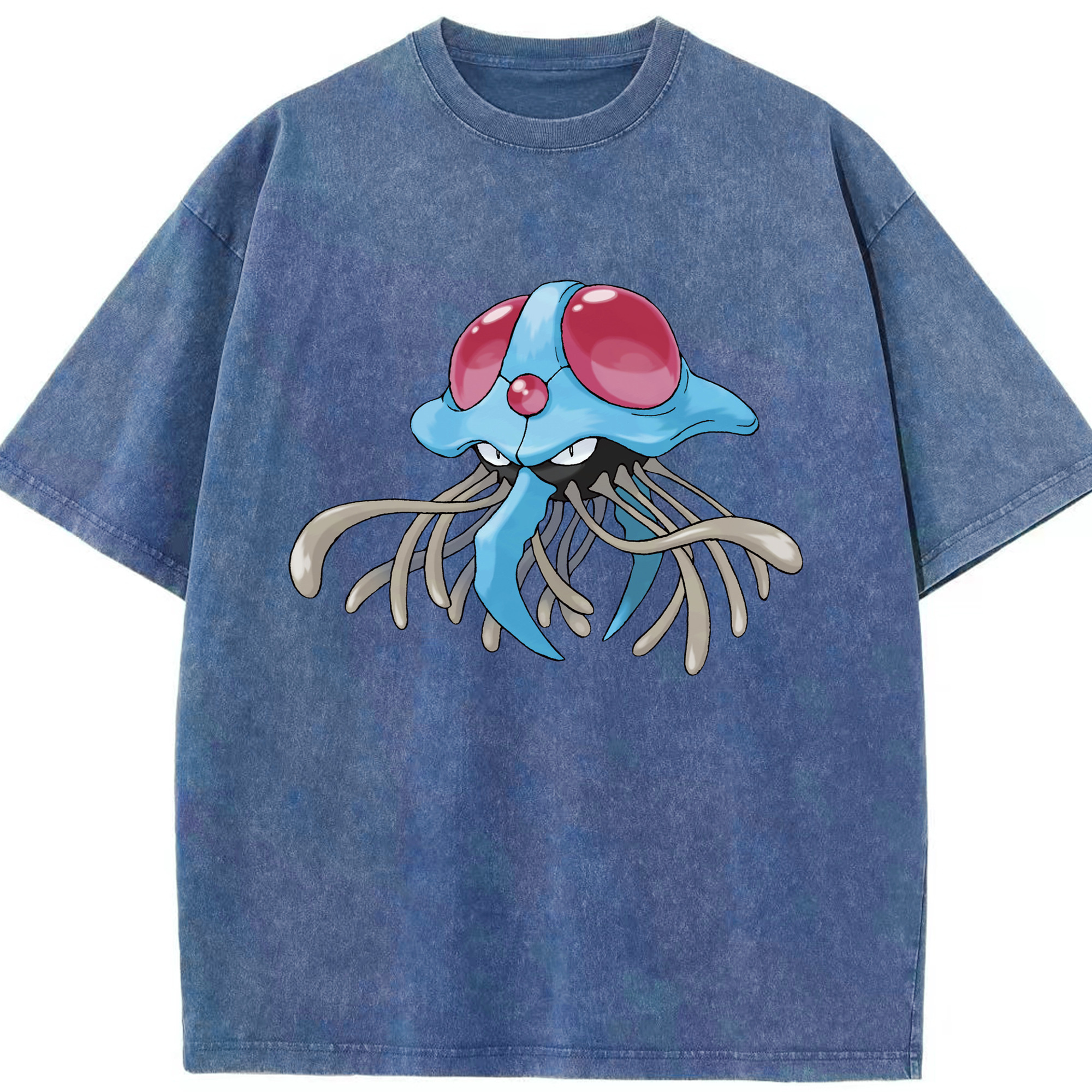 （画像用） ポケットモンスター Pokémon 綿100% ヴィンテージ風 半袖Tシャツ（フロントプリント）