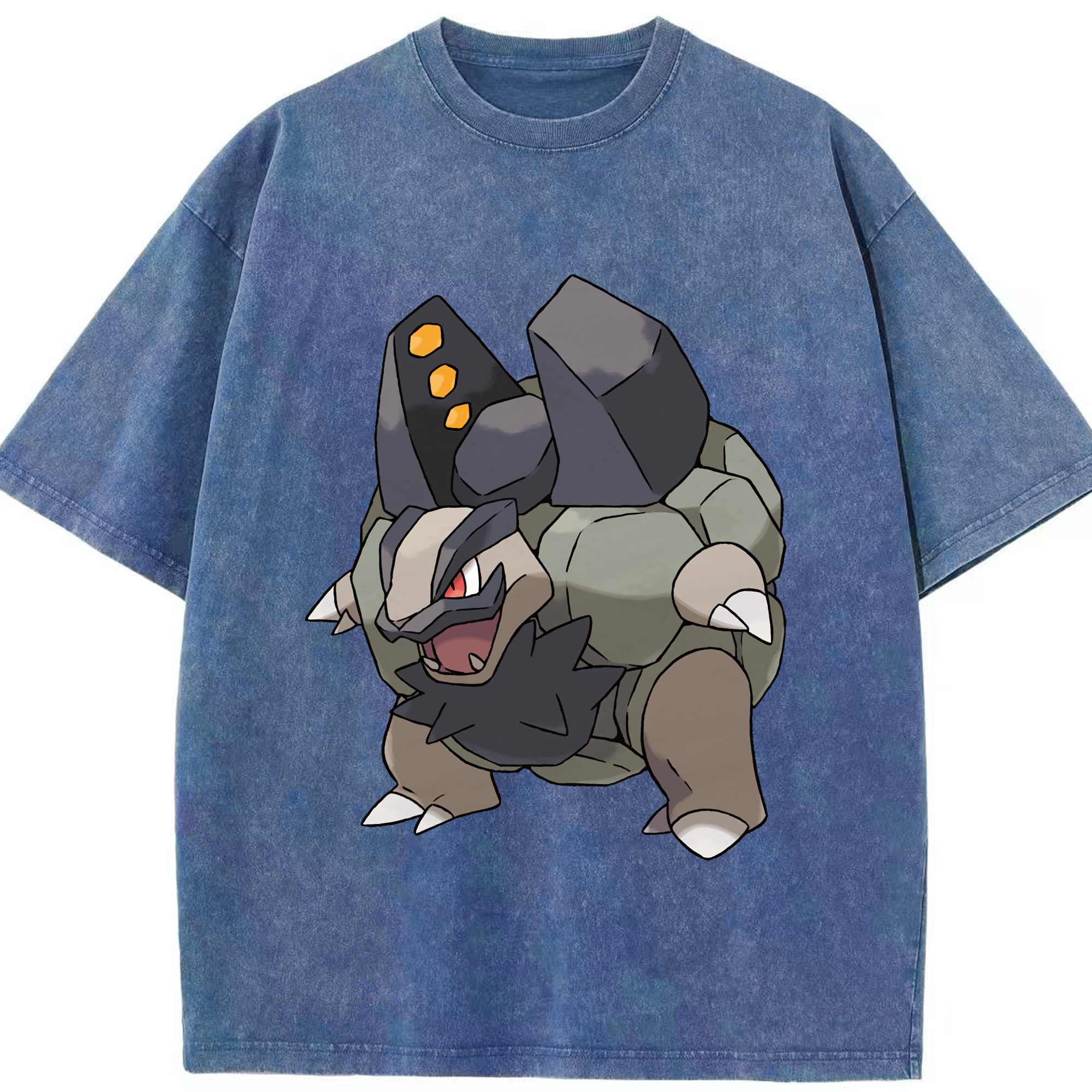 （画像用） ポケットモンスター Pokémon 綿100% ヴィンテージ風 半袖Tシャツ（フロントプリント）