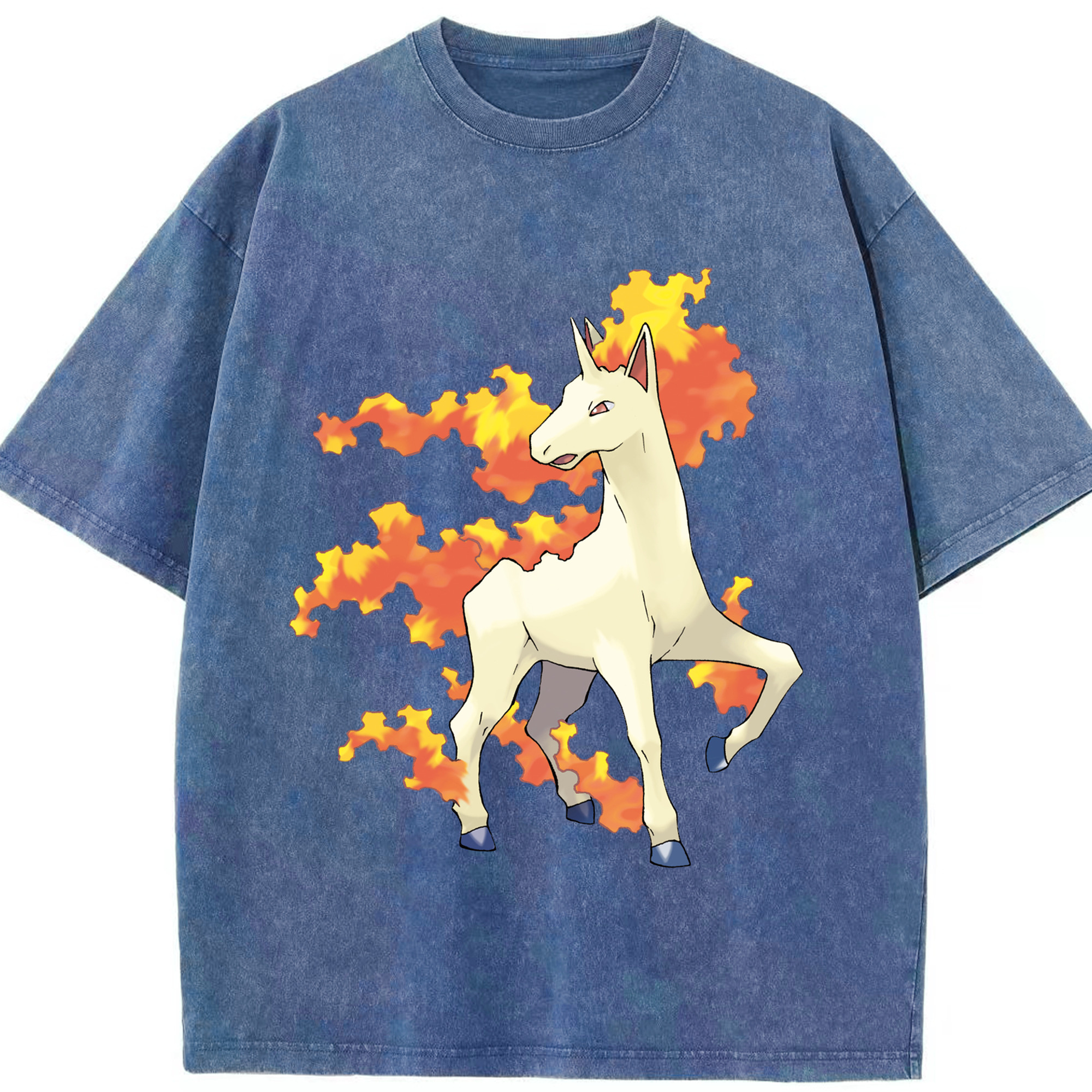 （画像用） ポケットモンスター Pokémon 綿100% ヴィンテージ風 半袖Tシャツ（フロントプリント）