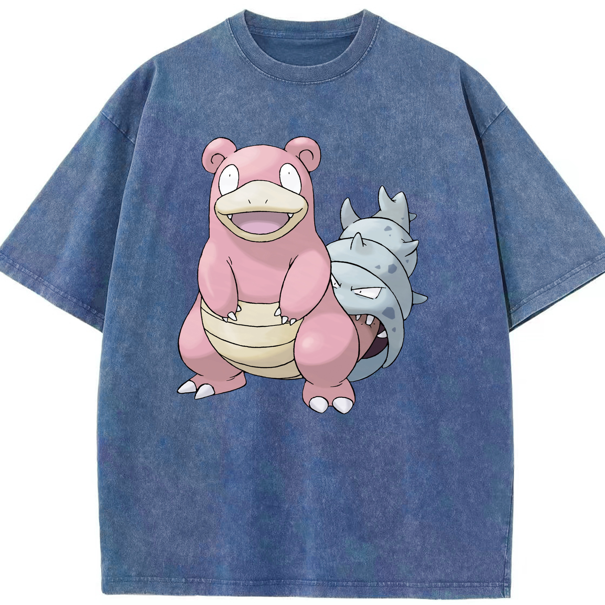 （画像用） ポケットモンスター Pokémon 綿100% ヴィンテージ風 半袖Tシャツ（フロントプリント）