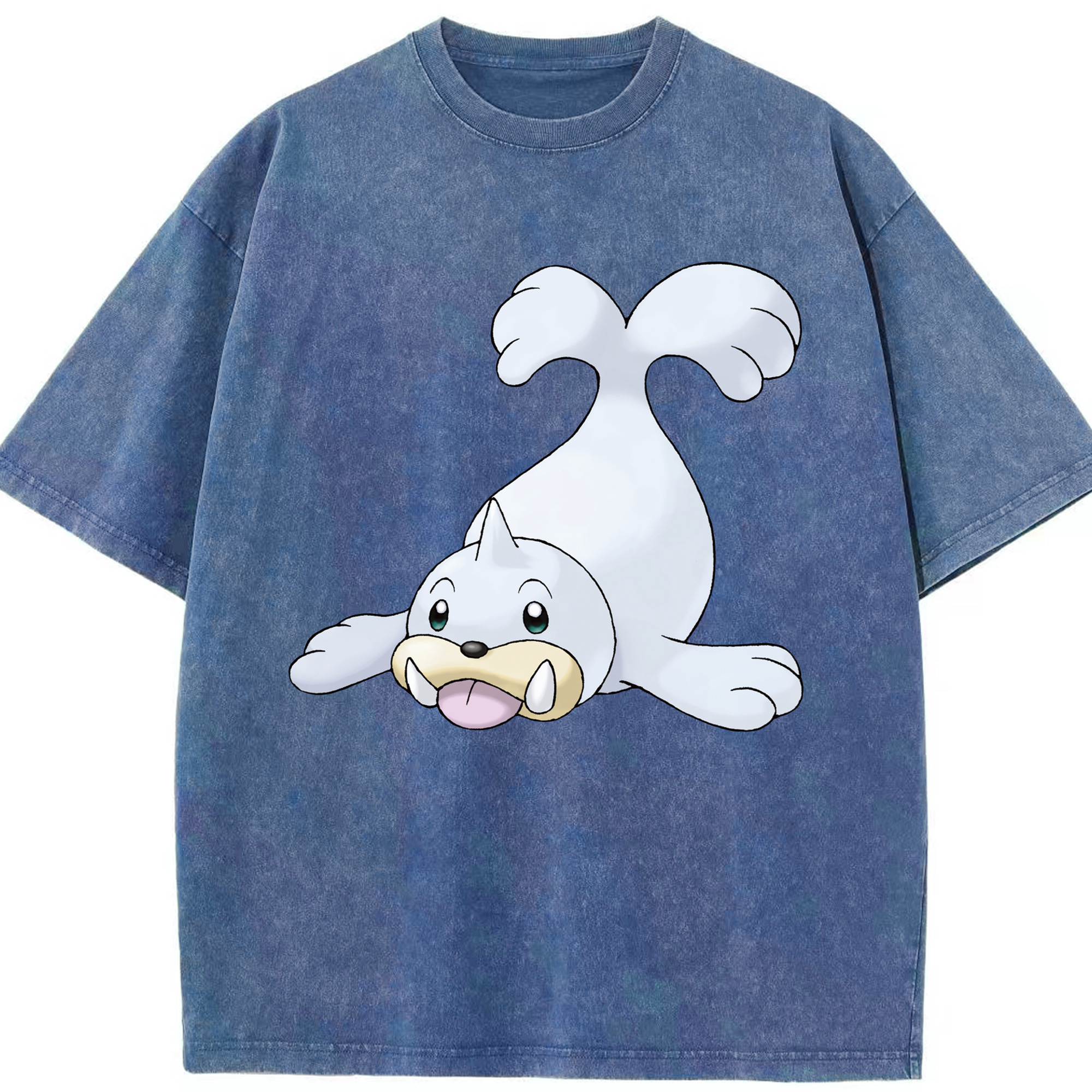 （画像用） ポケットモンスター Pokémon 綿100% ヴィンテージ風 半袖Tシャツ（フロントプリント）