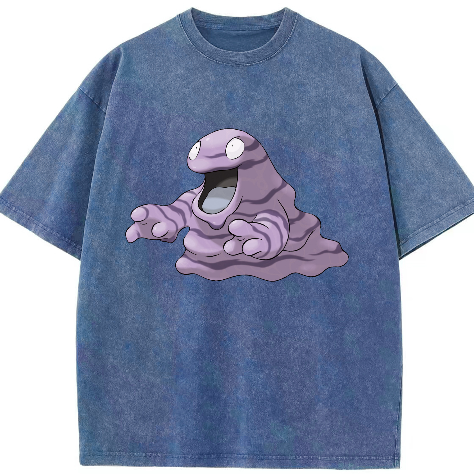 （画像用） ポケットモンスター Pokémon 綿100% ヴィンテージ風 半袖Tシャツ（フロントプリント）