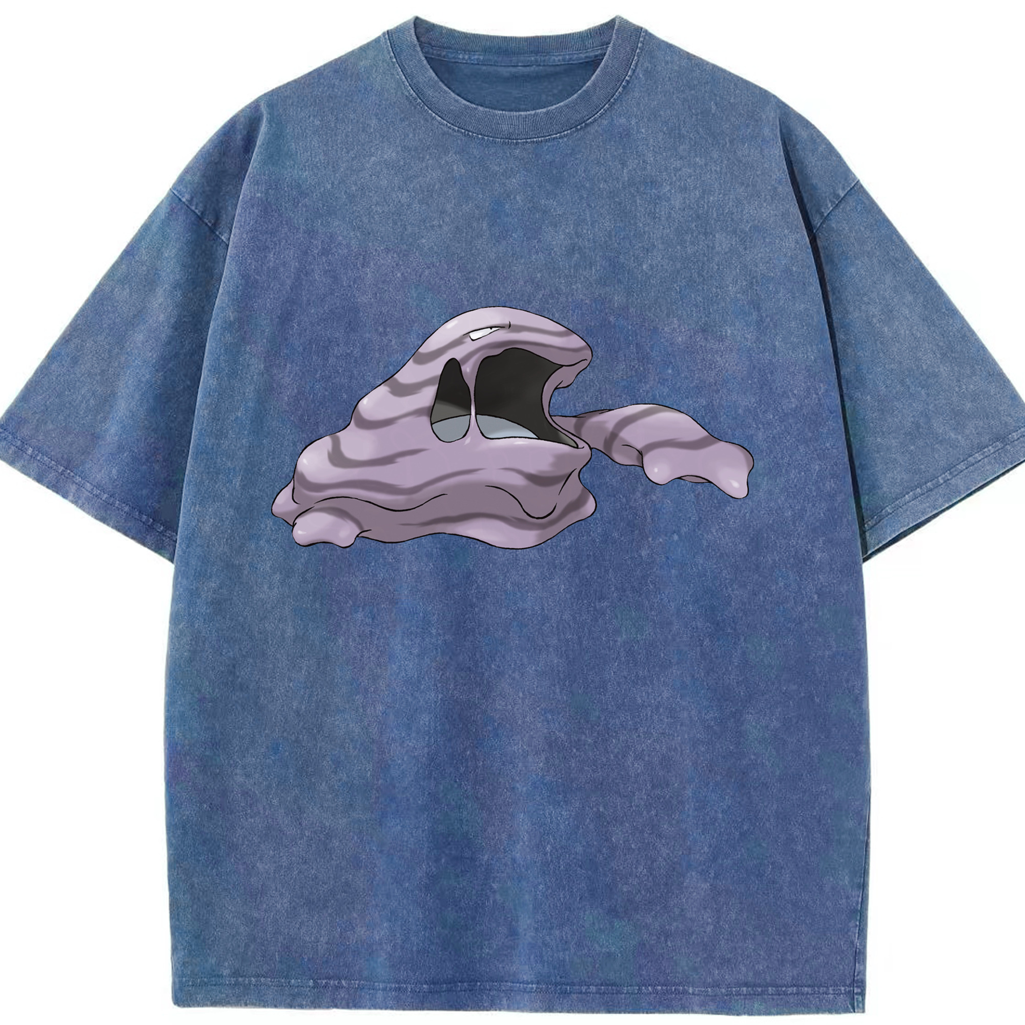 （画像用） ポケットモンスター Pokémon 綿100% ヴィンテージ風 半袖Tシャツ（フロントプリント）