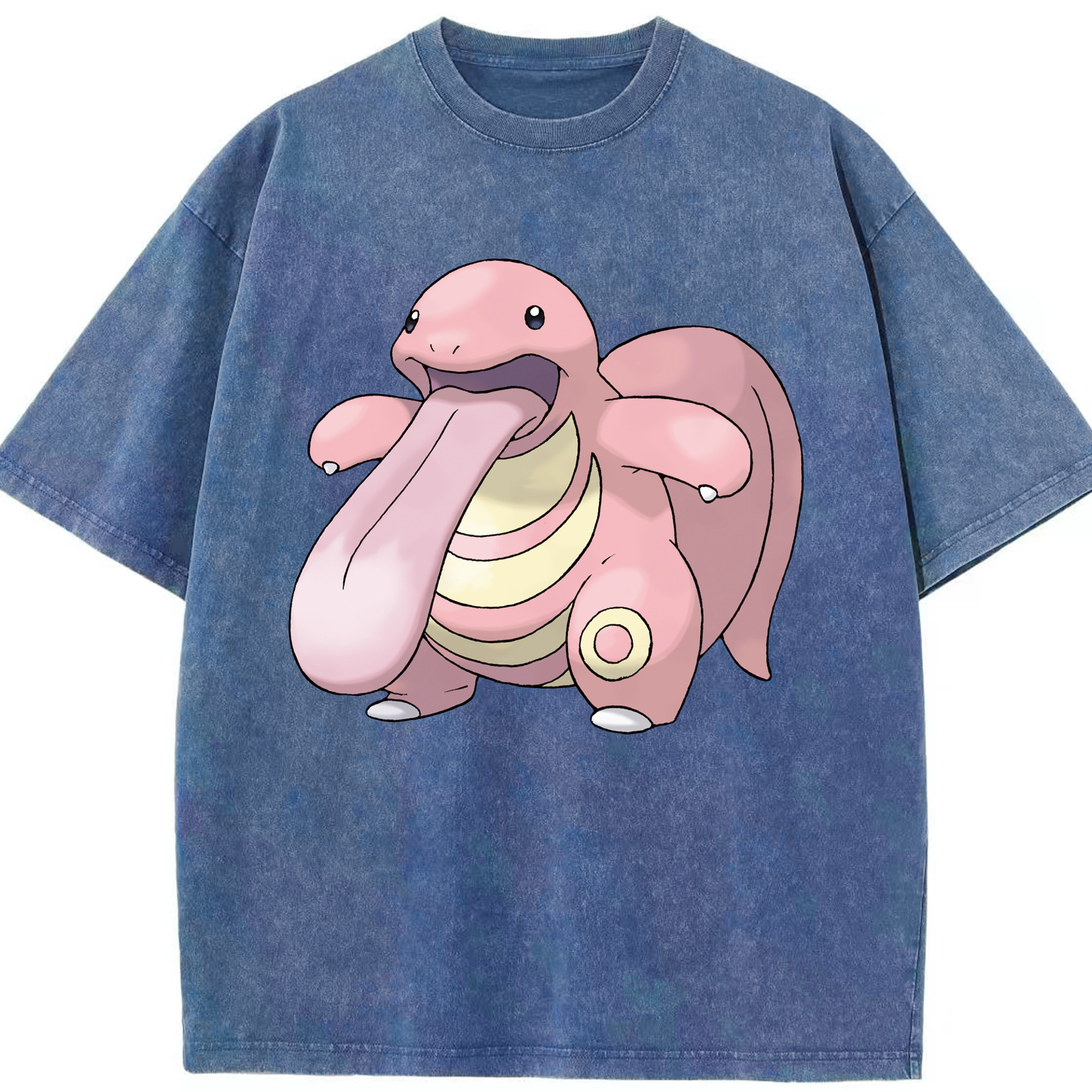 （画像用） ポケットモンスター Pokémon 綿100% ヴィンテージ風 半袖Tシャツ（フロントプリント）