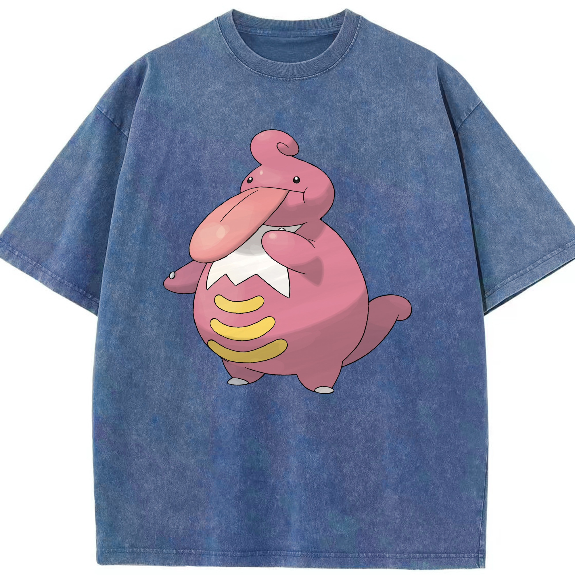 （画像用） ポケットモンスター Pokémon 綿100% ヴィンテージ風 半袖Tシャツ（フロントプリント）
