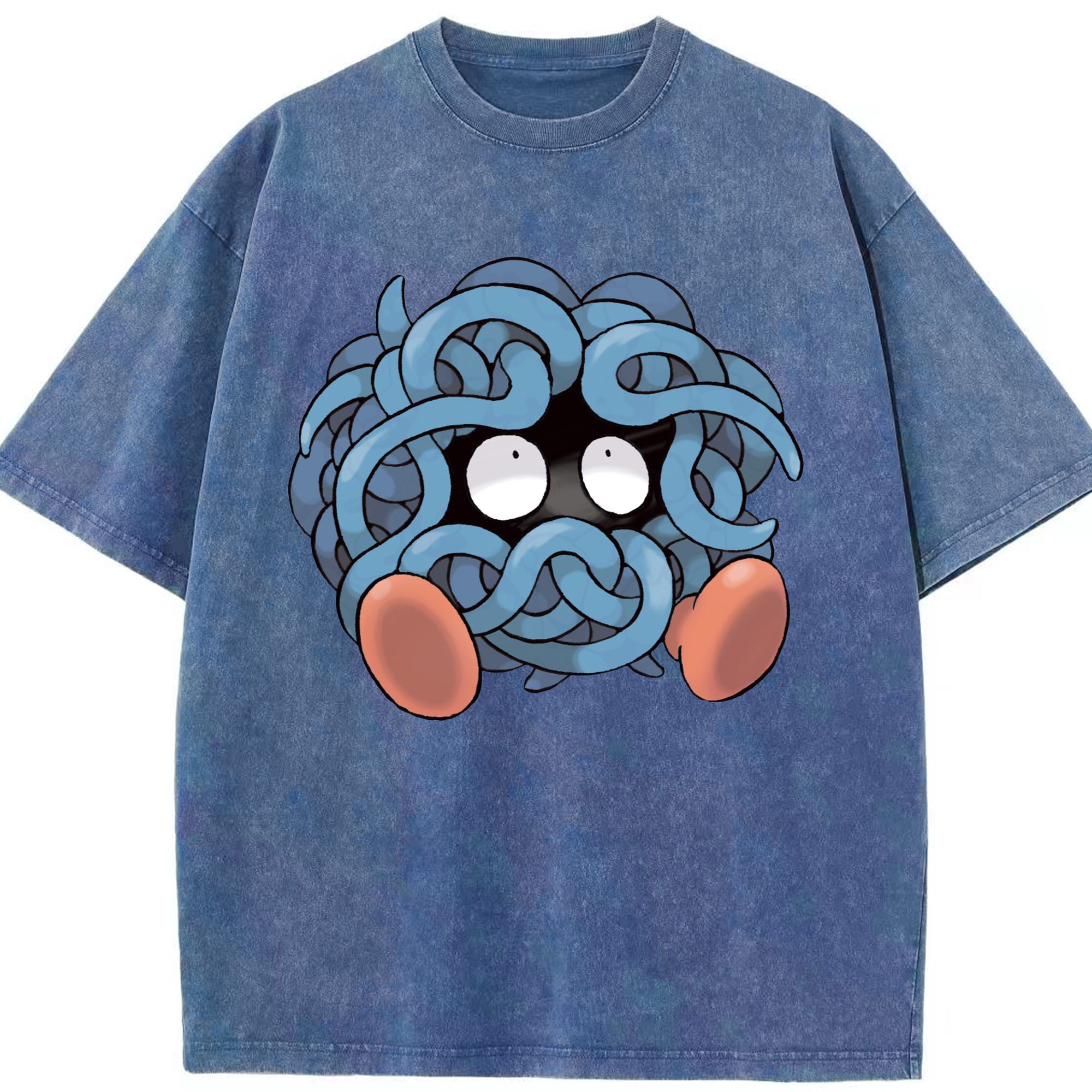 （画像用） ポケットモンスター Pokémon 綿100% ヴィンテージ風 半袖Tシャツ（フロントプリント）