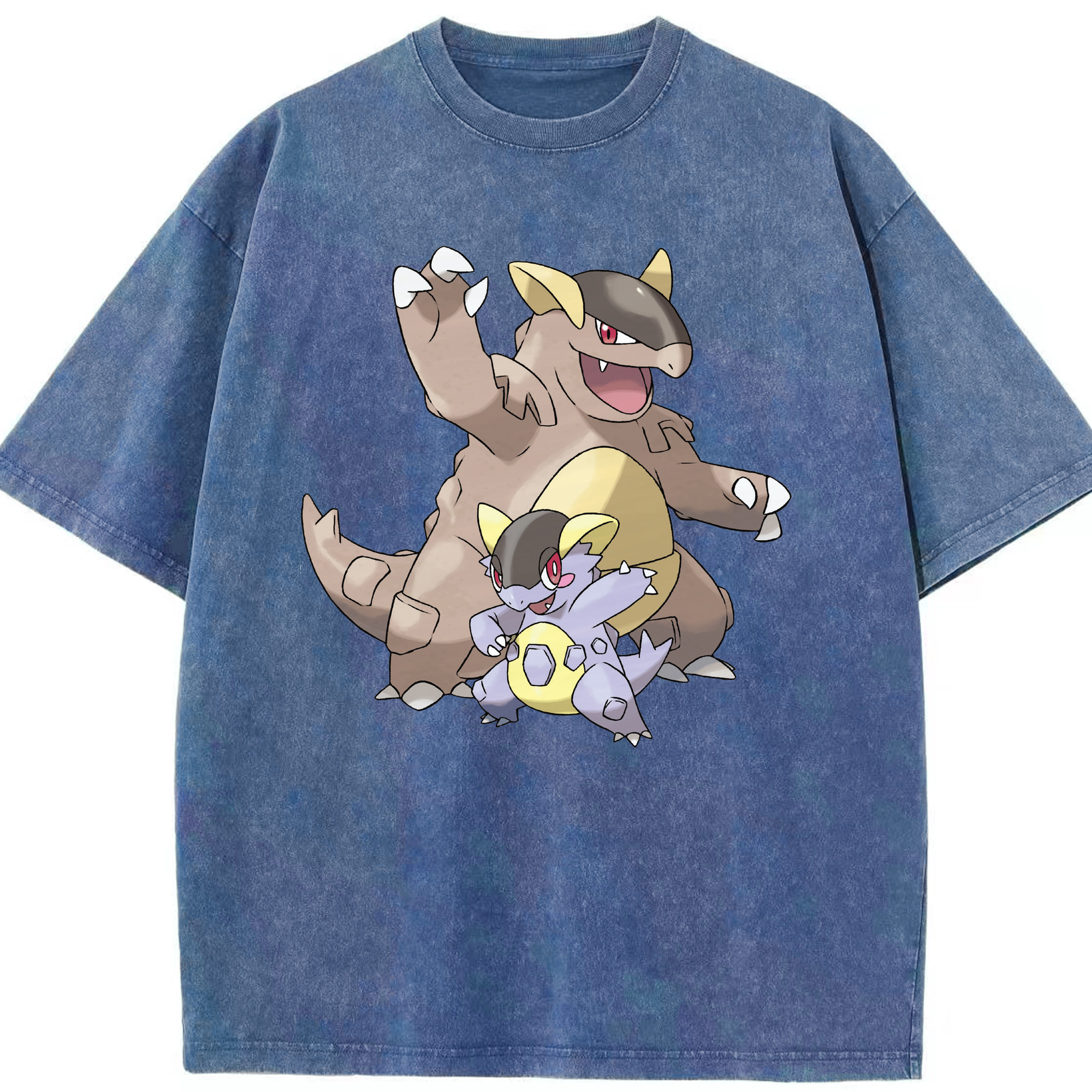（画像用） ポケットモンスター Pokémon 綿100% ヴィンテージ風 半袖Tシャツ（フロントプリント）
