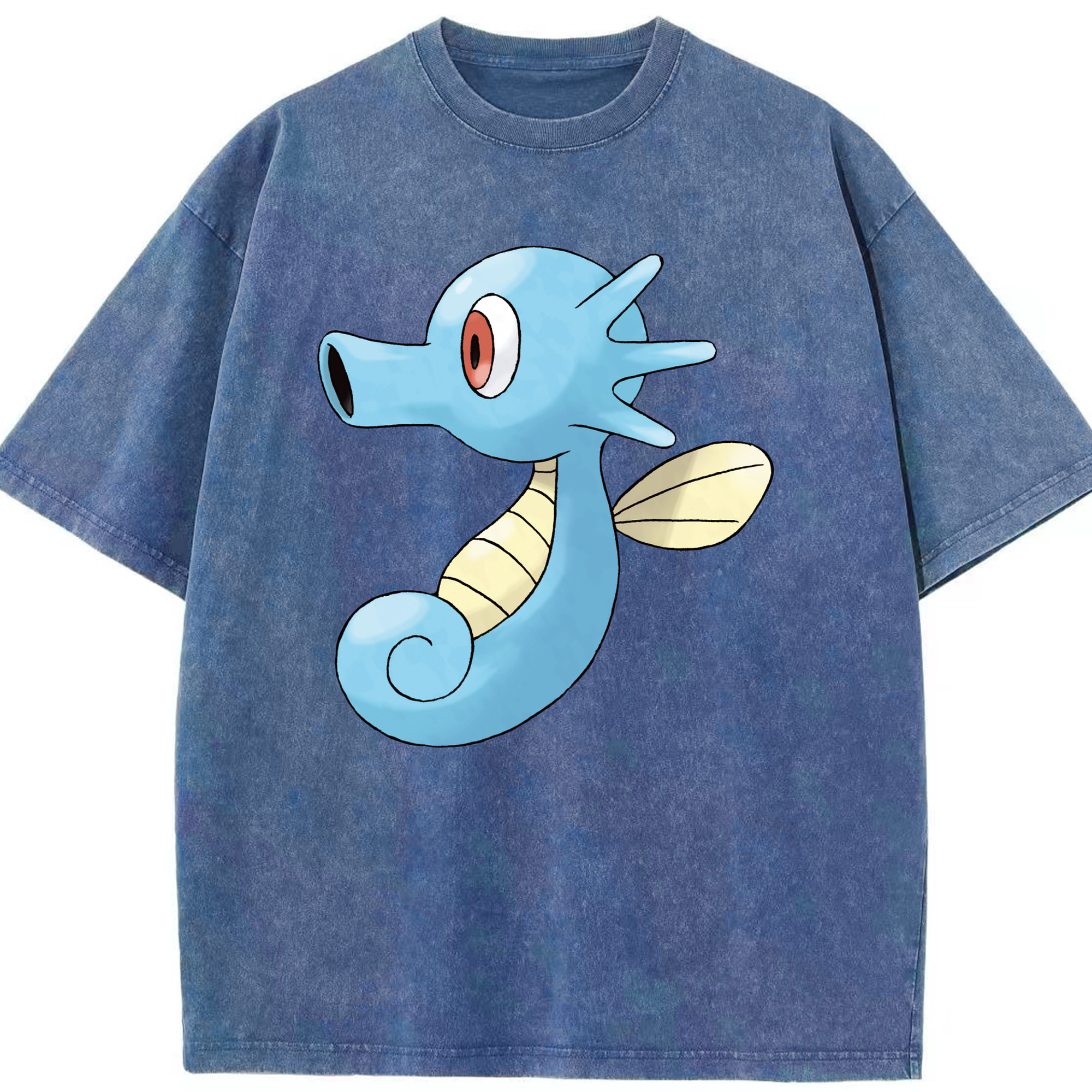 （画像用） ポケットモンスター Pokémon 綿100% ヴィンテージ風 半袖Tシャツ（フロントプリント）