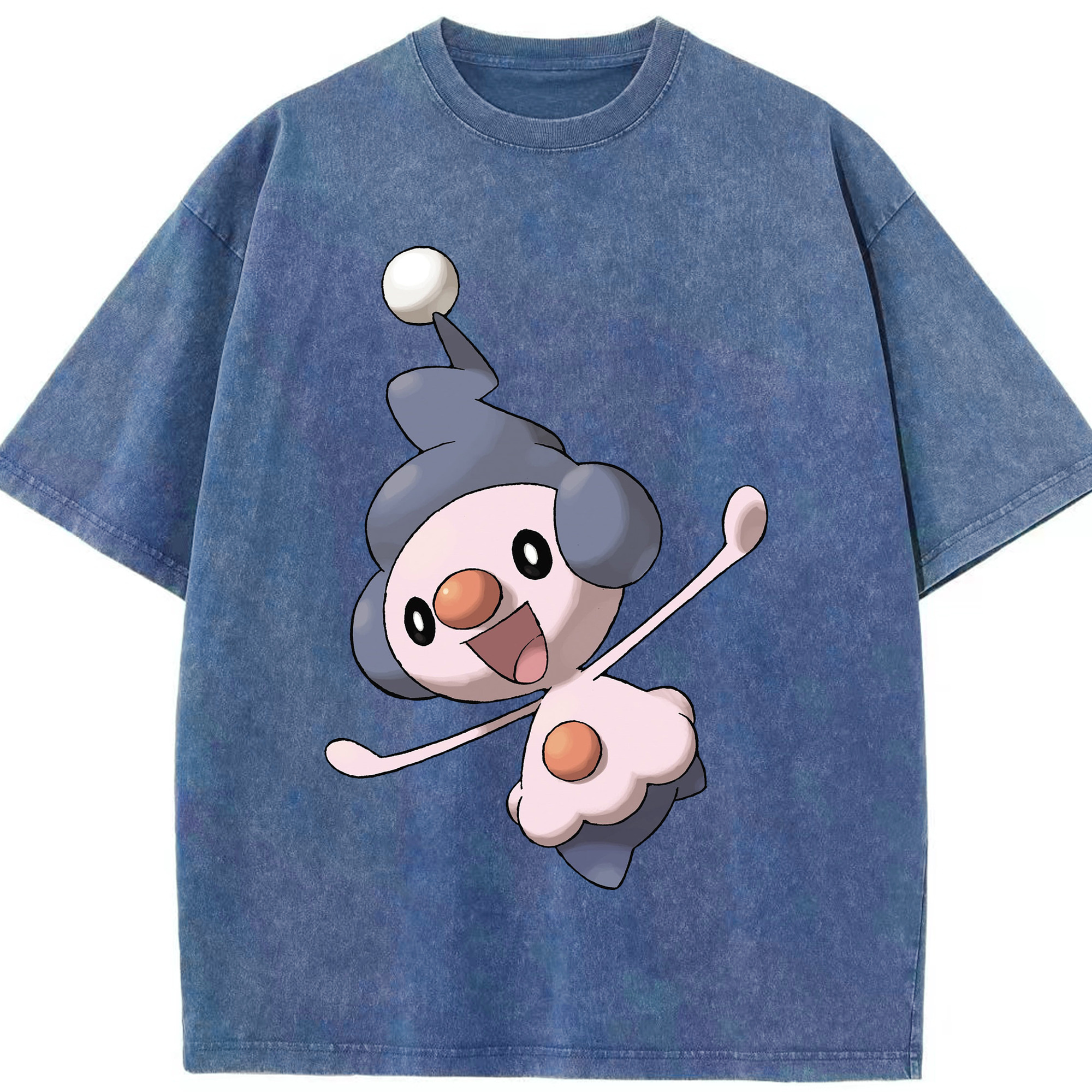 （画像用） ポケットモンスター Pokémon 綿100% ヴィンテージ風 半袖Tシャツ（フロントプリント）