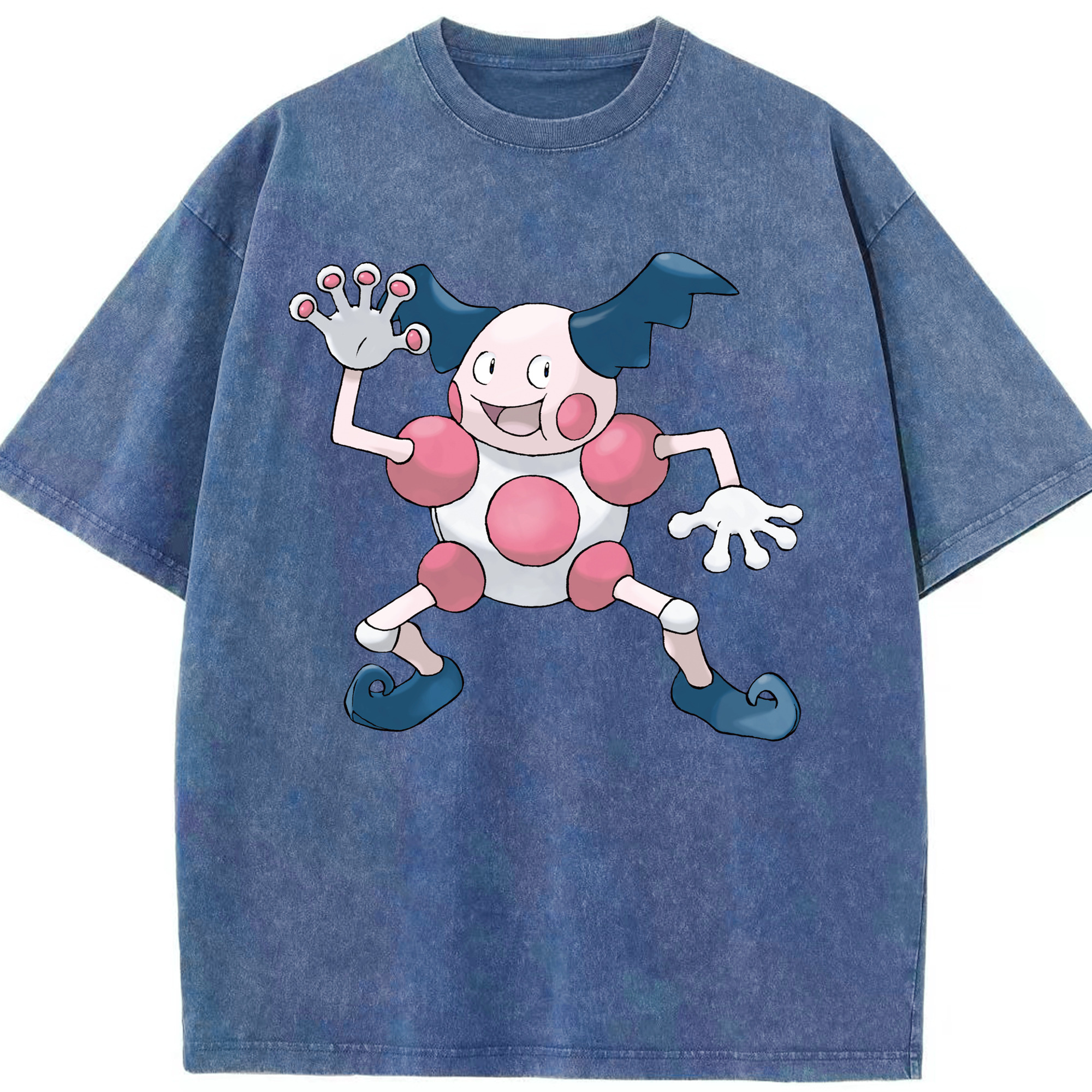 （画像用） ポケットモンスター Pokémon 綿100% ヴィンテージ風 半袖Tシャツ（フロントプリント）