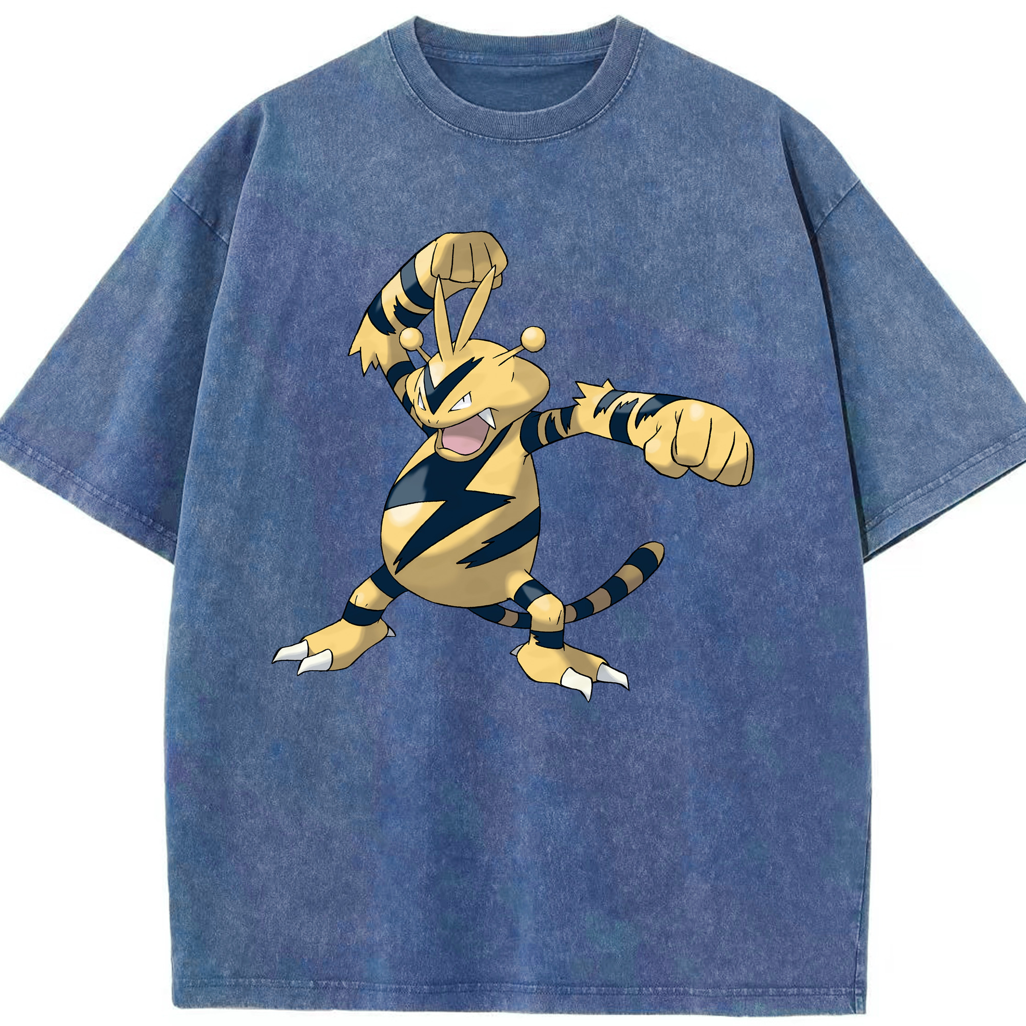 （画像用） ポケットモンスター Pokémon 綿100% ヴィンテージ風 半袖Tシャツ（フロントプリント）