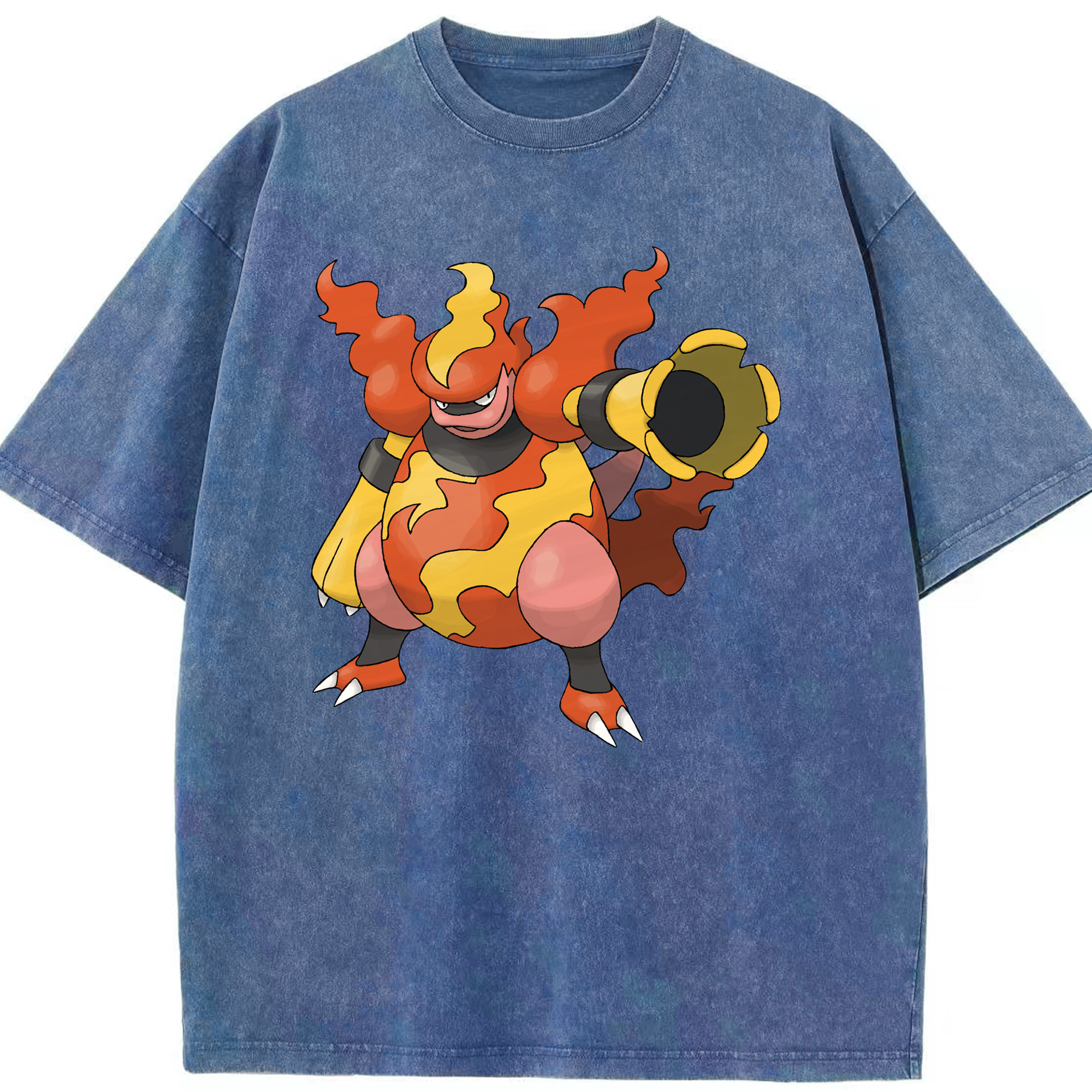 （画像用） ポケットモンスター Pokémon 綿100% ヴィンテージ風 半袖Tシャツ（フロントプリント）