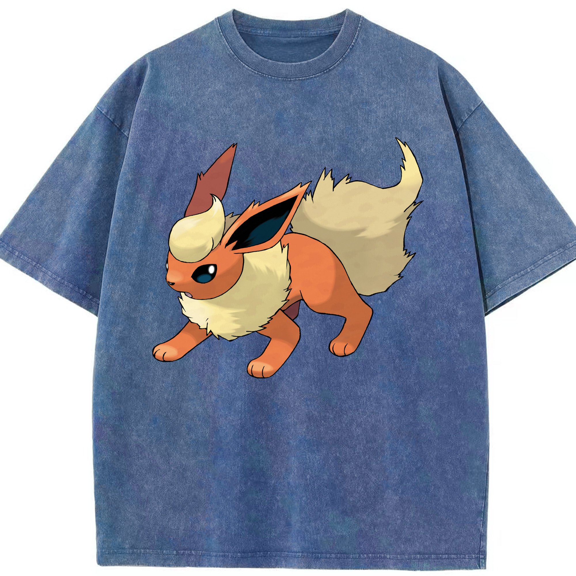 （画像用） ポケットモンスター Pokémon 綿100% ヴィンテージ風 半袖Tシャツ（フロントプリント）