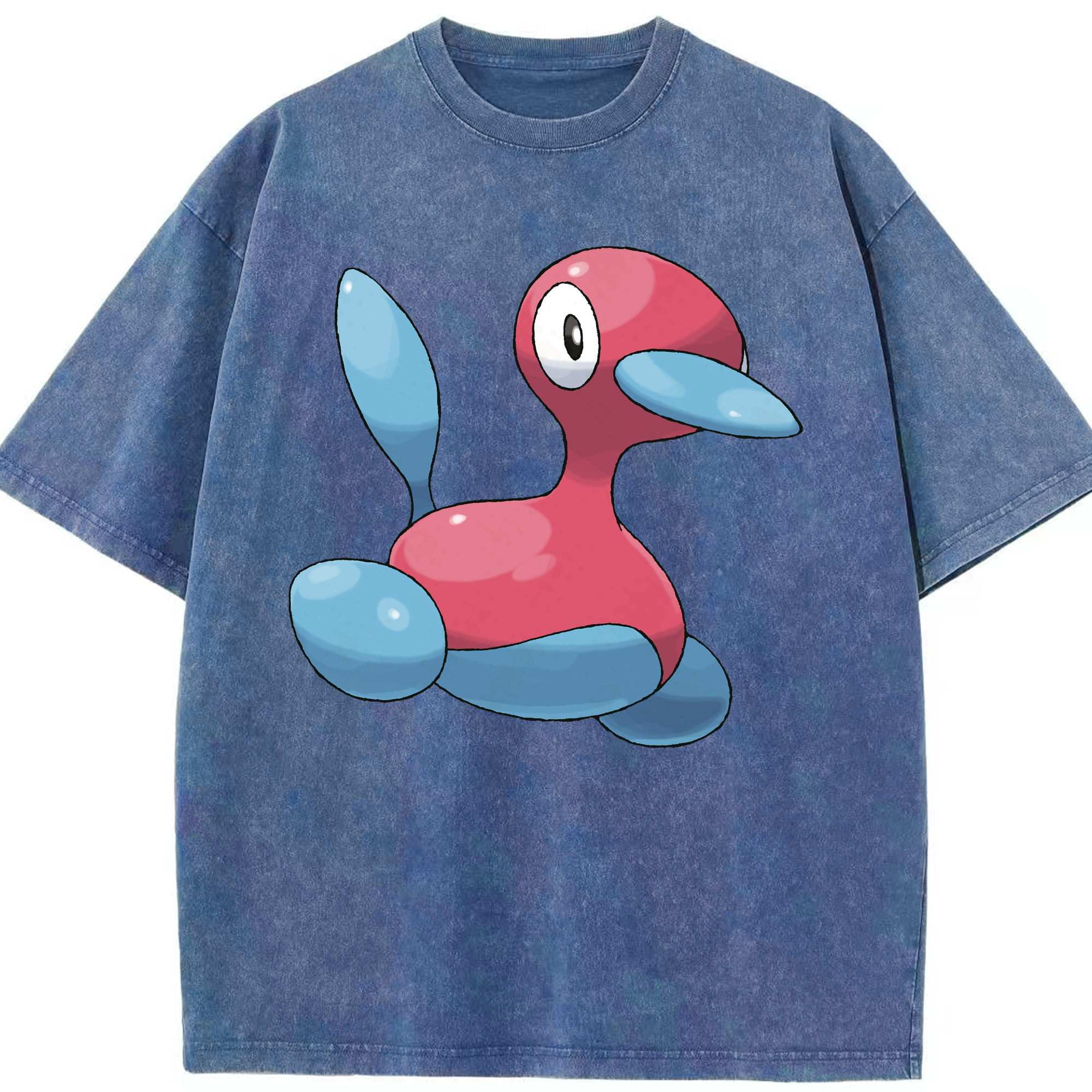 （画像用） ポケットモンスター Pokémon 綿100% ヴィンテージ風 半袖Tシャツ（フロントプリント）