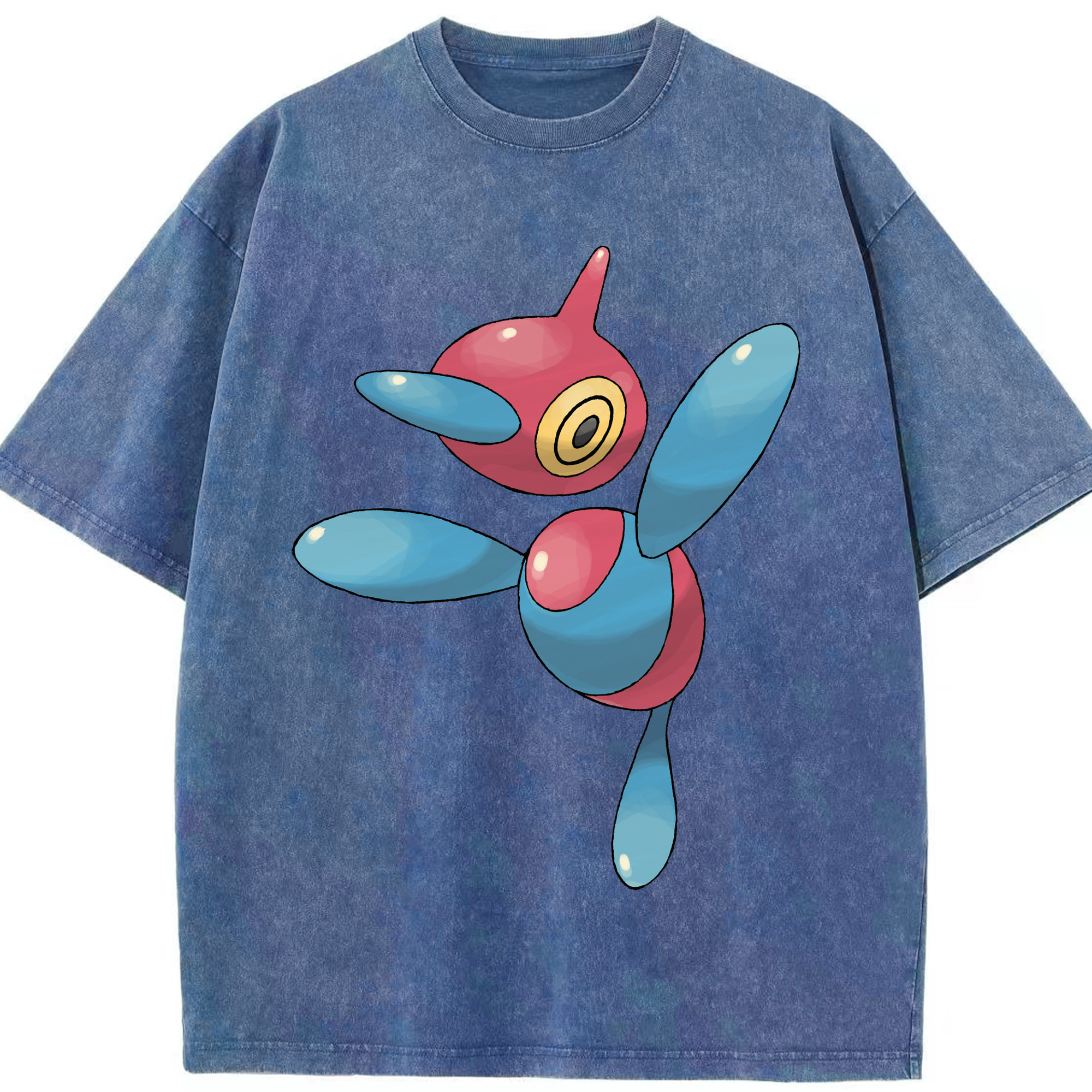 （画像用） ポケットモンスター Pokémon 綿100% ヴィンテージ風 半袖Tシャツ（フロントプリント）