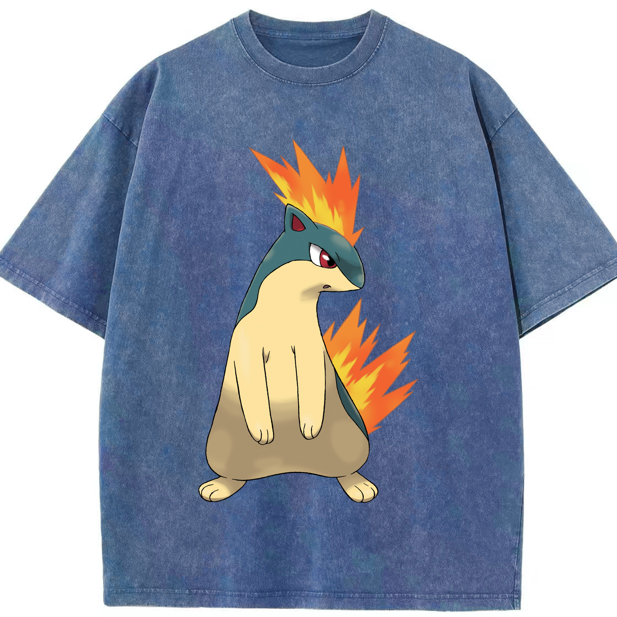 （画像用） ポケットモンスター Pokémon 綿100% ヴィンテージ風 半袖Tシャツ（フロントプリント）