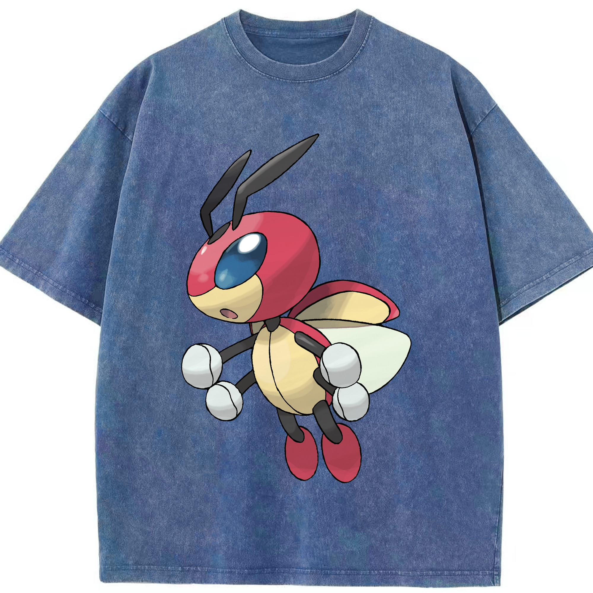 （画像用） ポケットモンスター Pokémon 綿100% ヴィンテージ風 半袖Tシャツ（フロントプリント）
