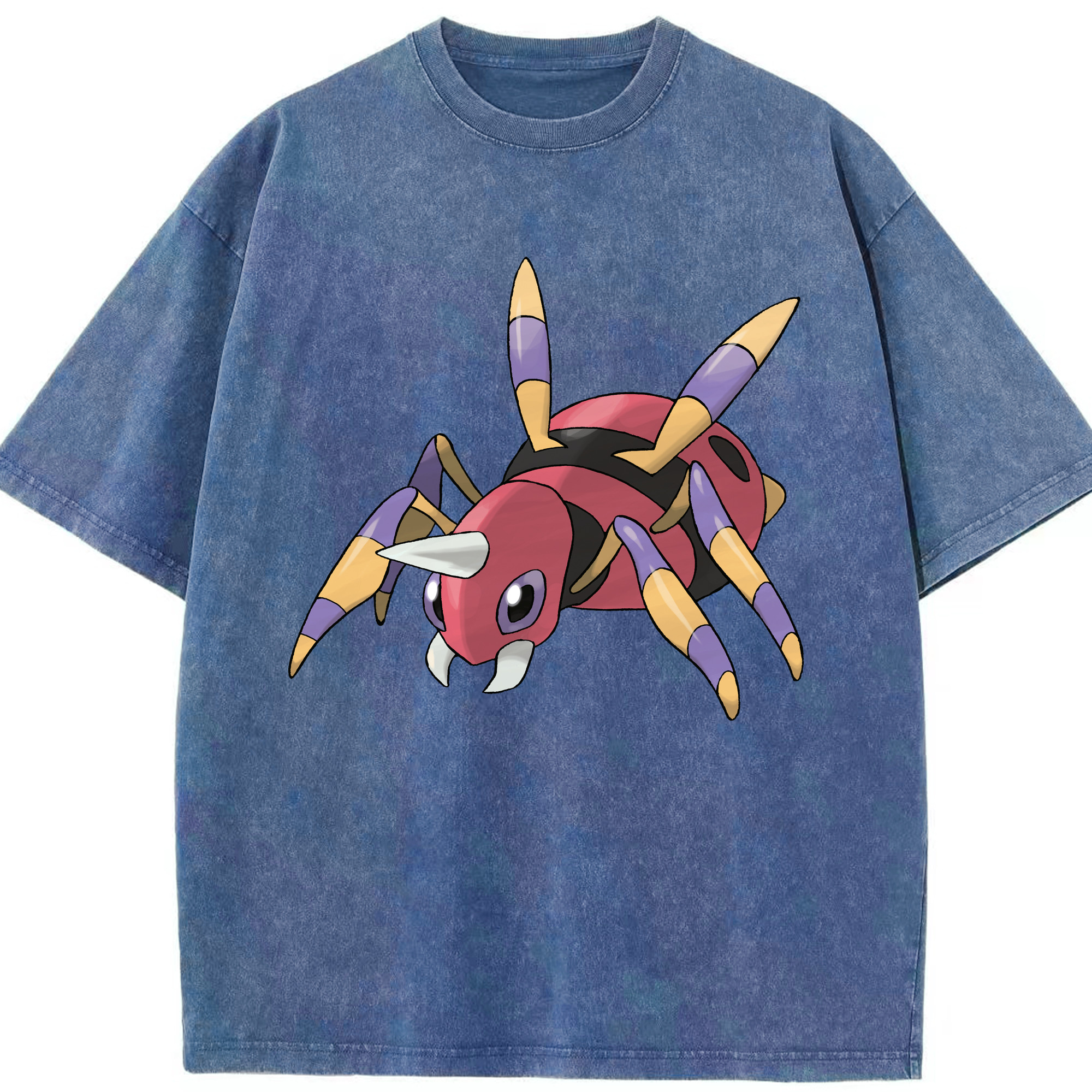 （画像用） ポケットモンスター Pokémon 綿100% ヴィンテージ風 半袖Tシャツ（フロントプリント）