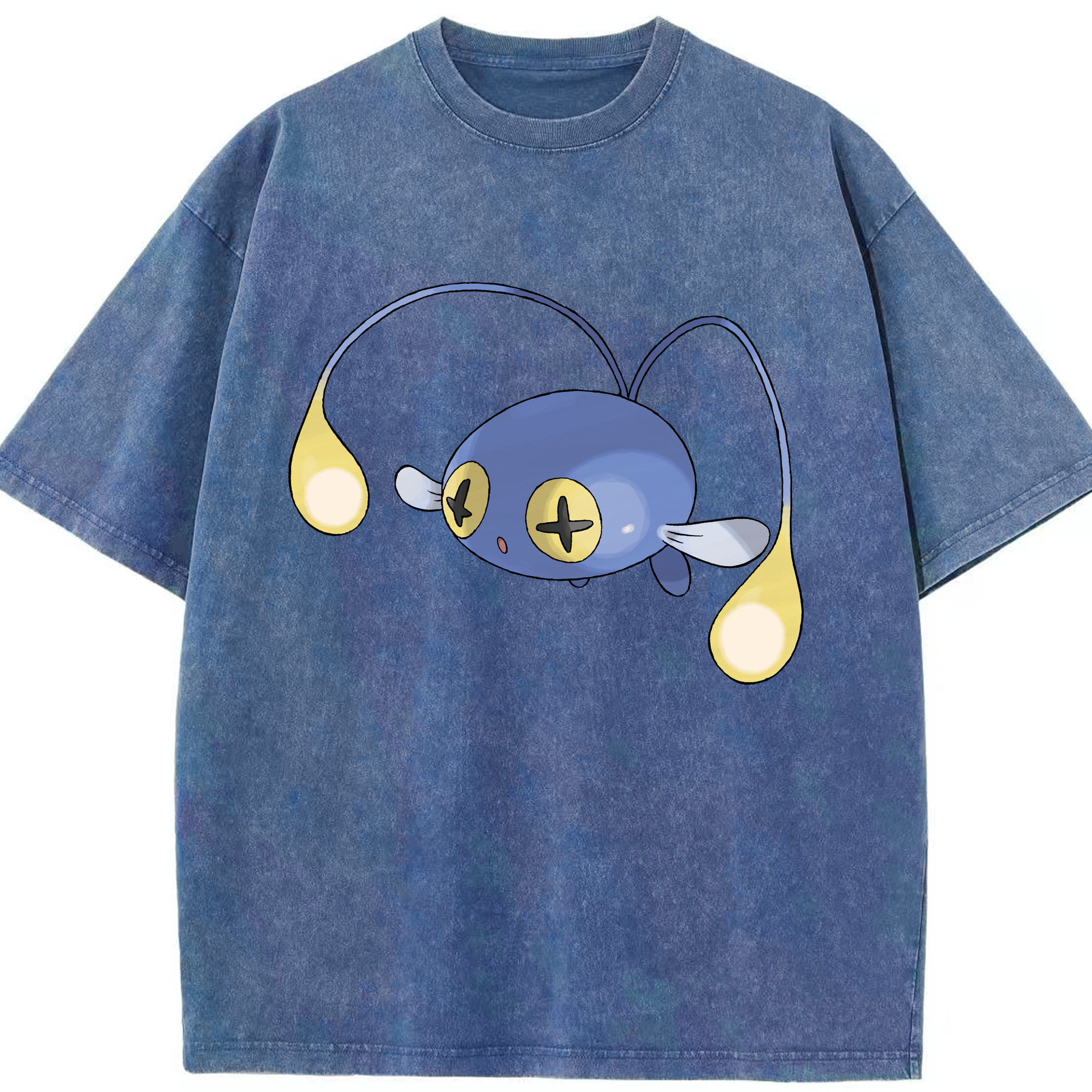 （画像用） ポケットモンスター Pokémon 綿100% ヴィンテージ風 半袖Tシャツ（フロントプリント）