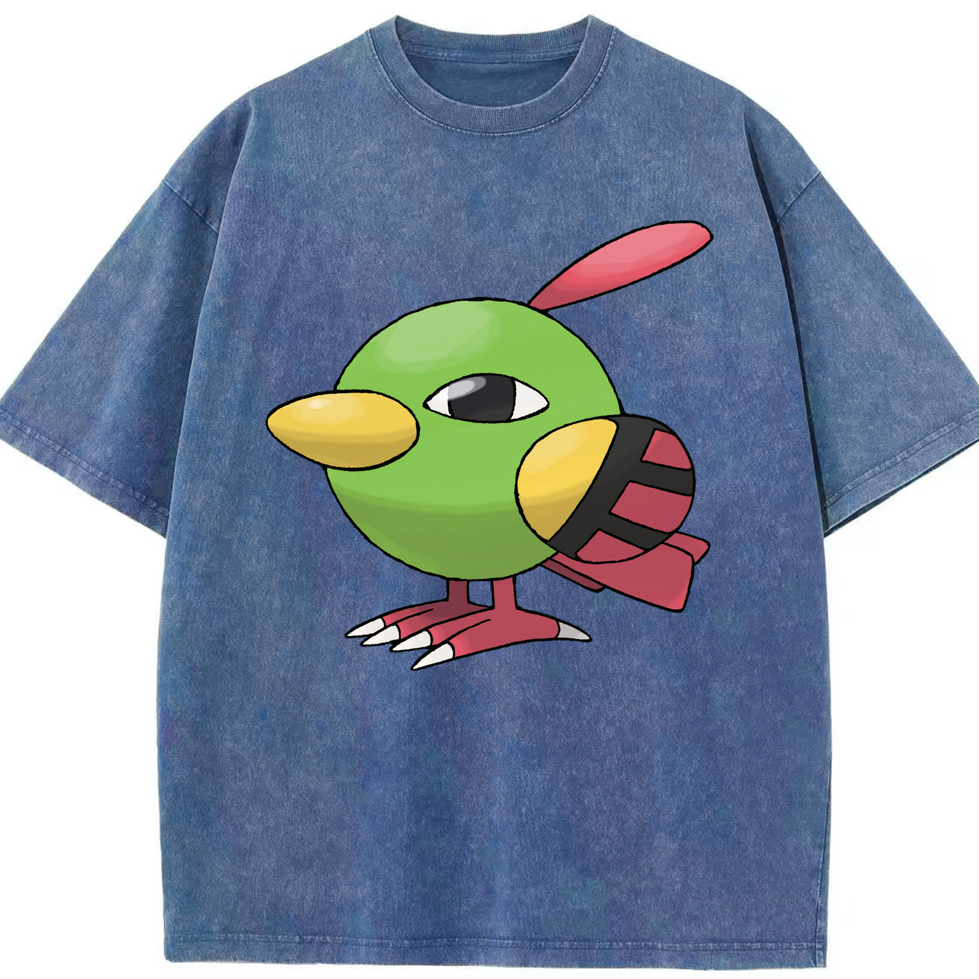 （画像用） ポケットモンスター Pokémon 綿100% ヴィンテージ風 半袖Tシャツ（フロントプリント）