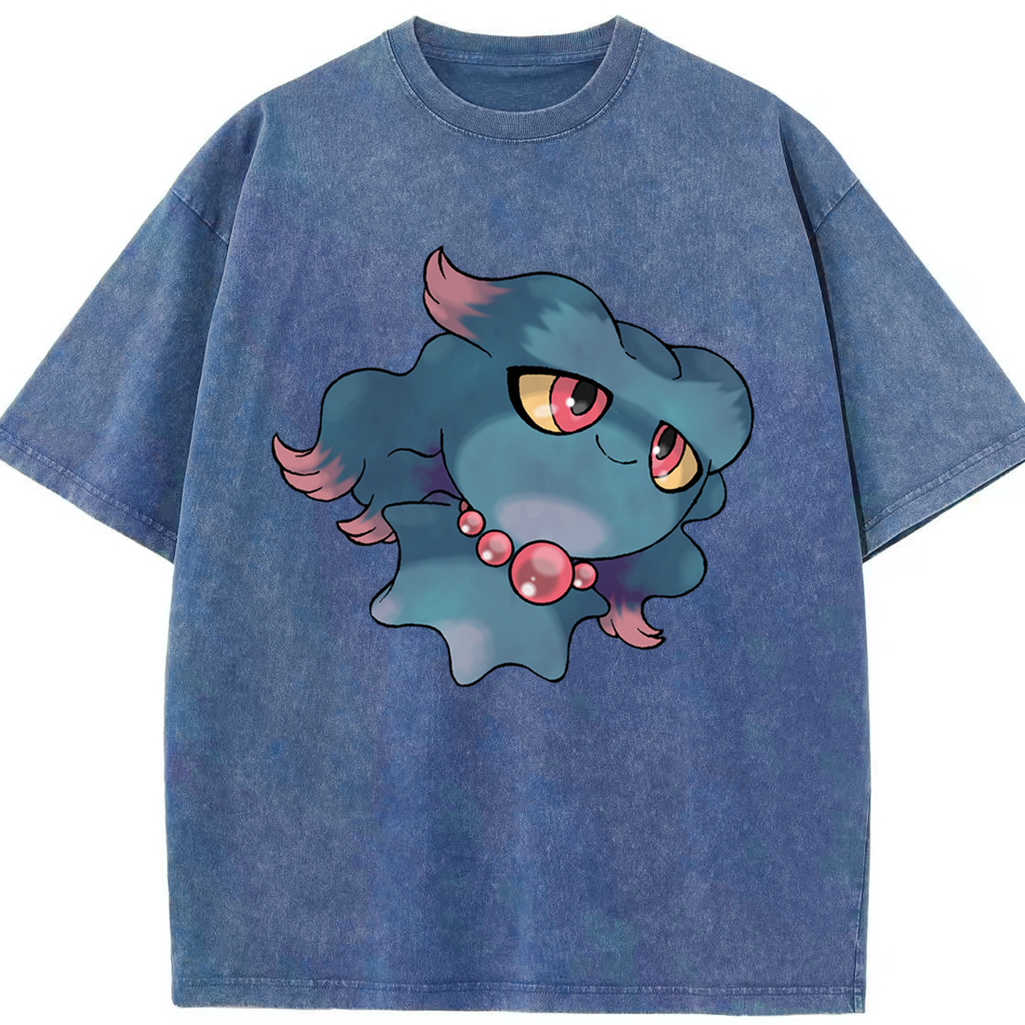 （画像用） ポケットモンスター Pokémon 綿100% ヴィンテージ風 半袖Tシャツ（フロントプリント）