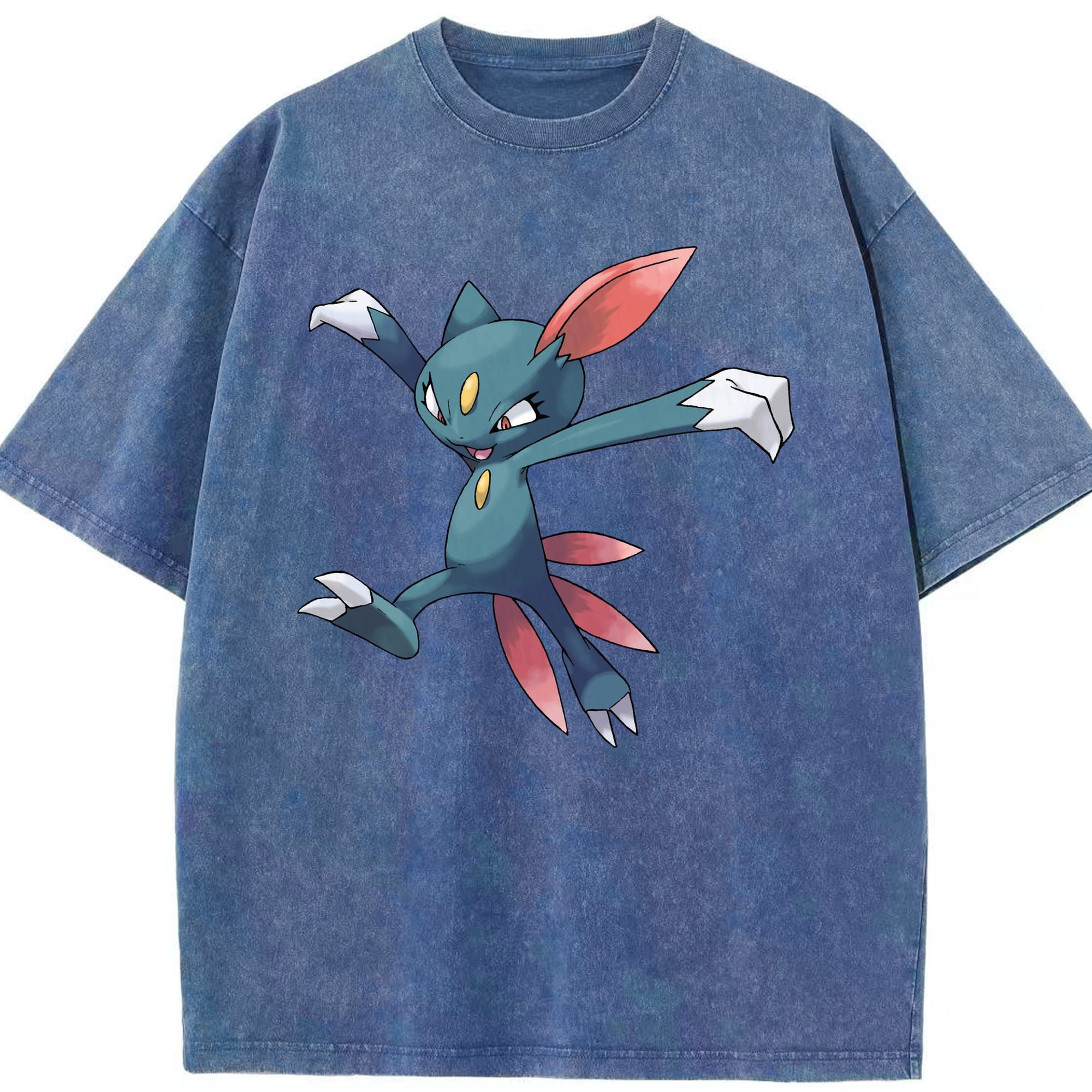 （画像用） ポケットモンスター Pokémon 綿100% ヴィンテージ風 半袖Tシャツ（フロントプリント）