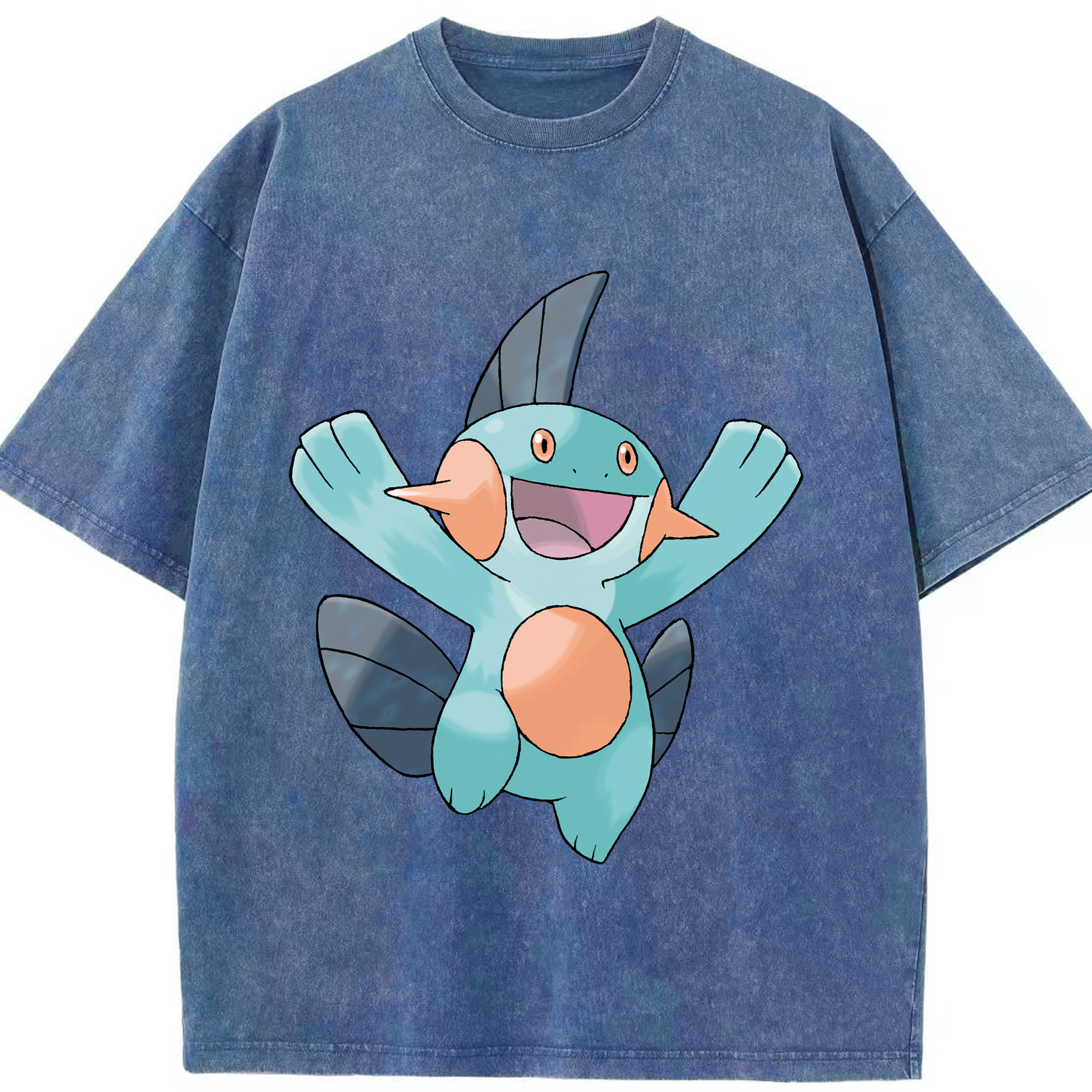 （画像用） ポケットモンスター Pokémon 綿100% ヴィンテージ風 半袖Tシャツ（フロントプリント）