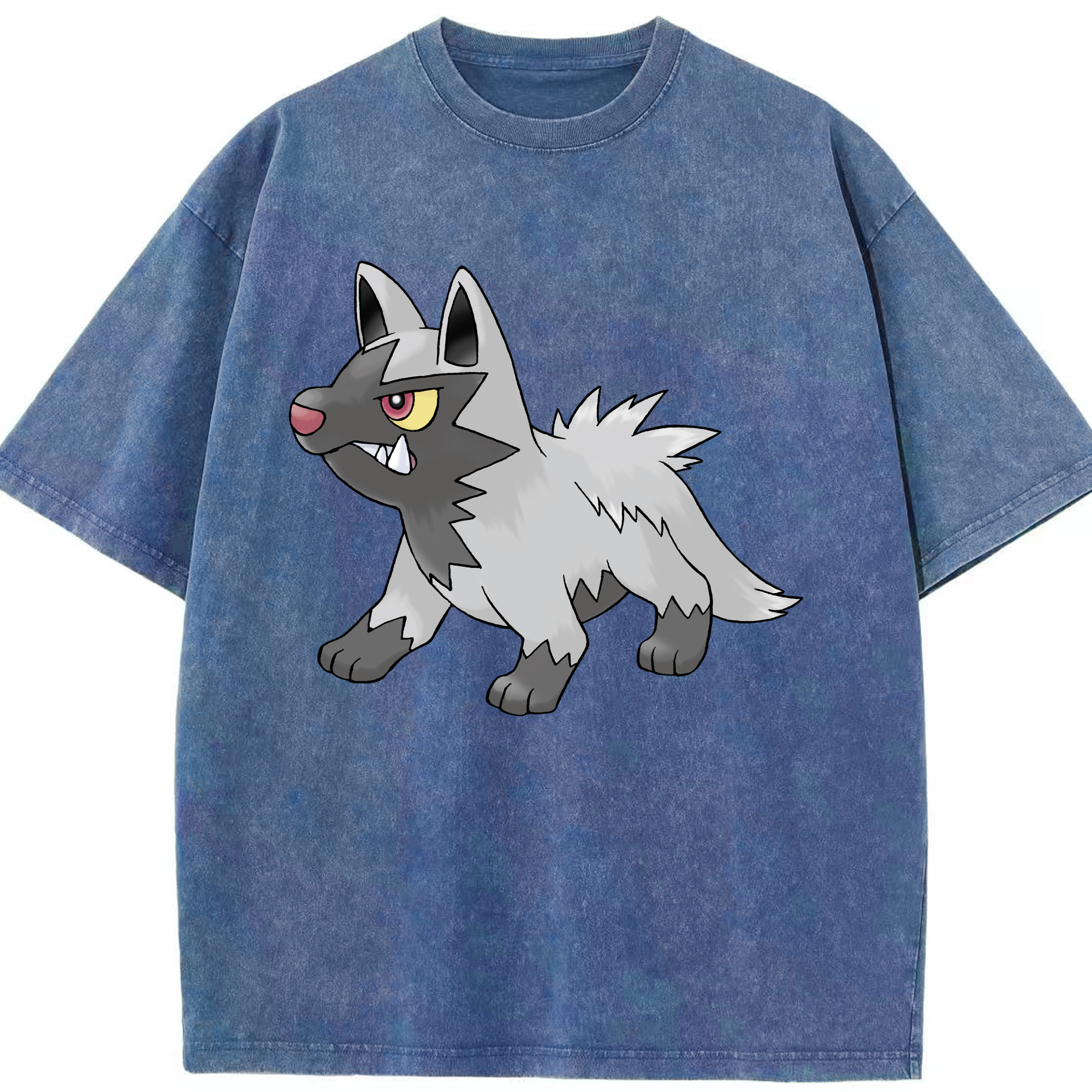 （画像用） ポケットモンスター Pokémon 綿100% ヴィンテージ風 半袖Tシャツ（フロントプリント）