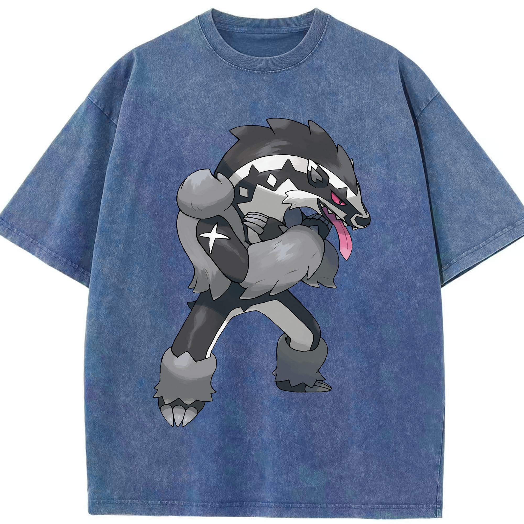 （画像用） ポケットモンスター Pokémon 綿100% ヴィンテージ風 半袖Tシャツ（フロントプリント）