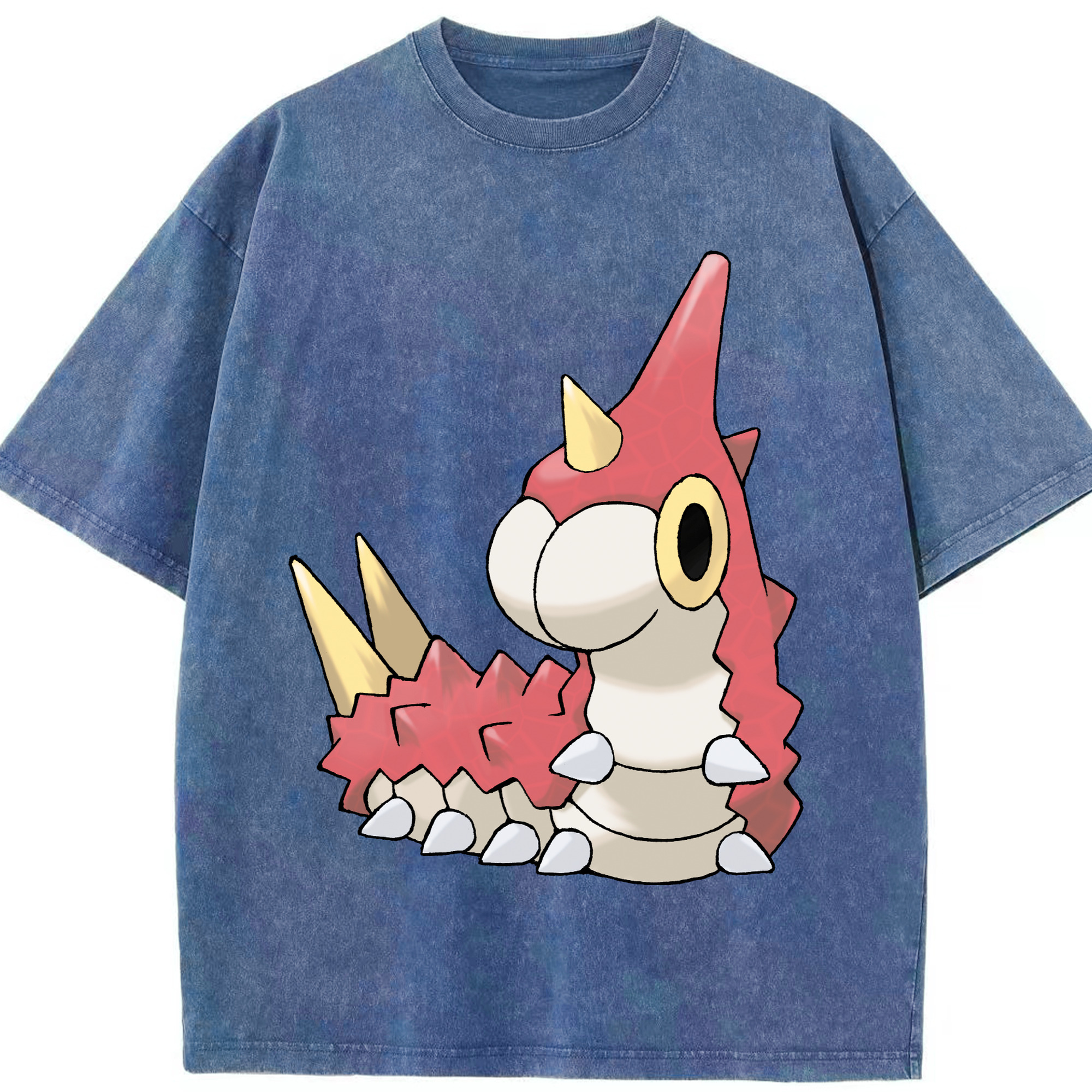 （画像用） ポケットモンスター Pokémon 綿100% ヴィンテージ風 半袖Tシャツ（フロントプリント）