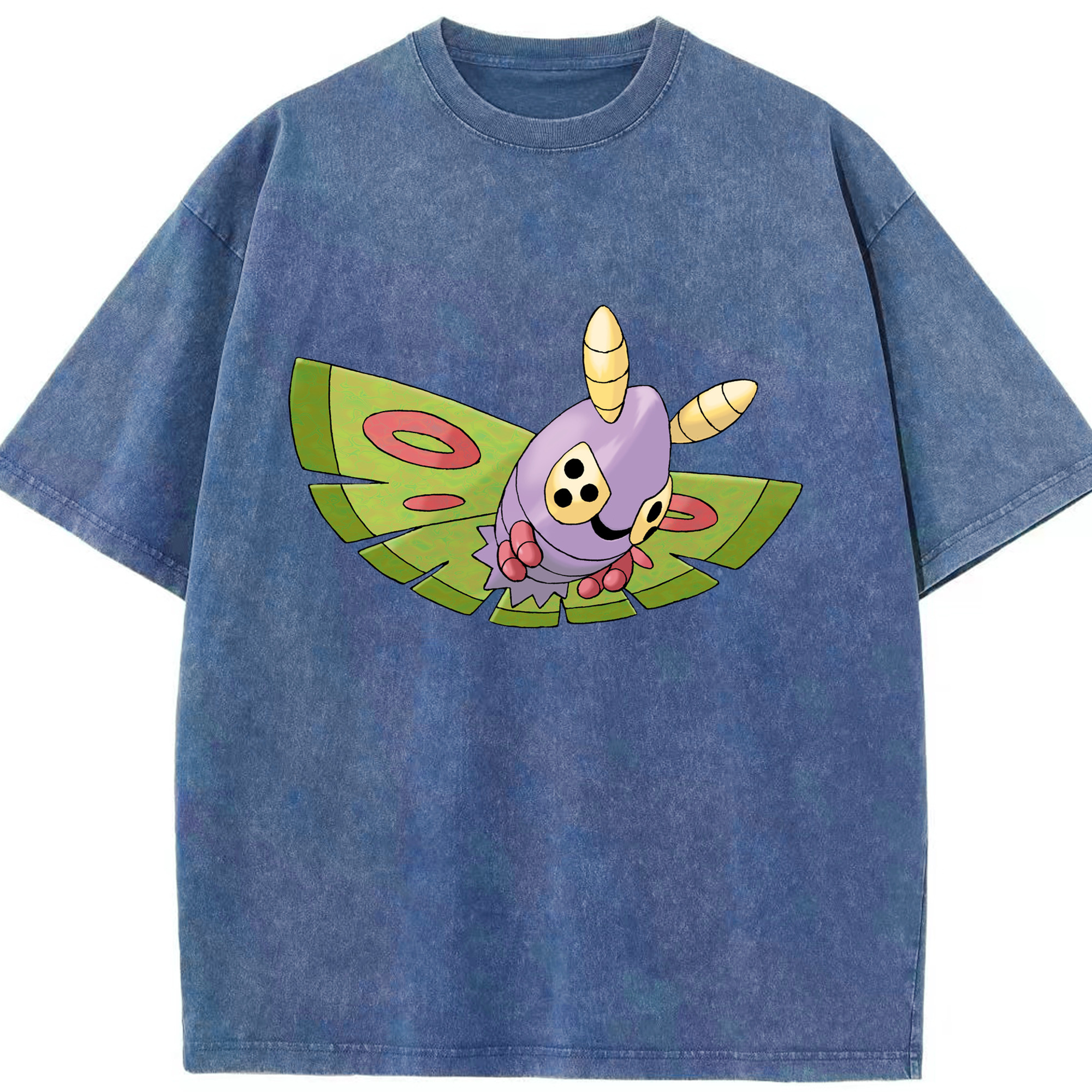 （画像用） ポケットモンスター Pokémon 綿100% ヴィンテージ風 半袖Tシャツ（フロントプリント）