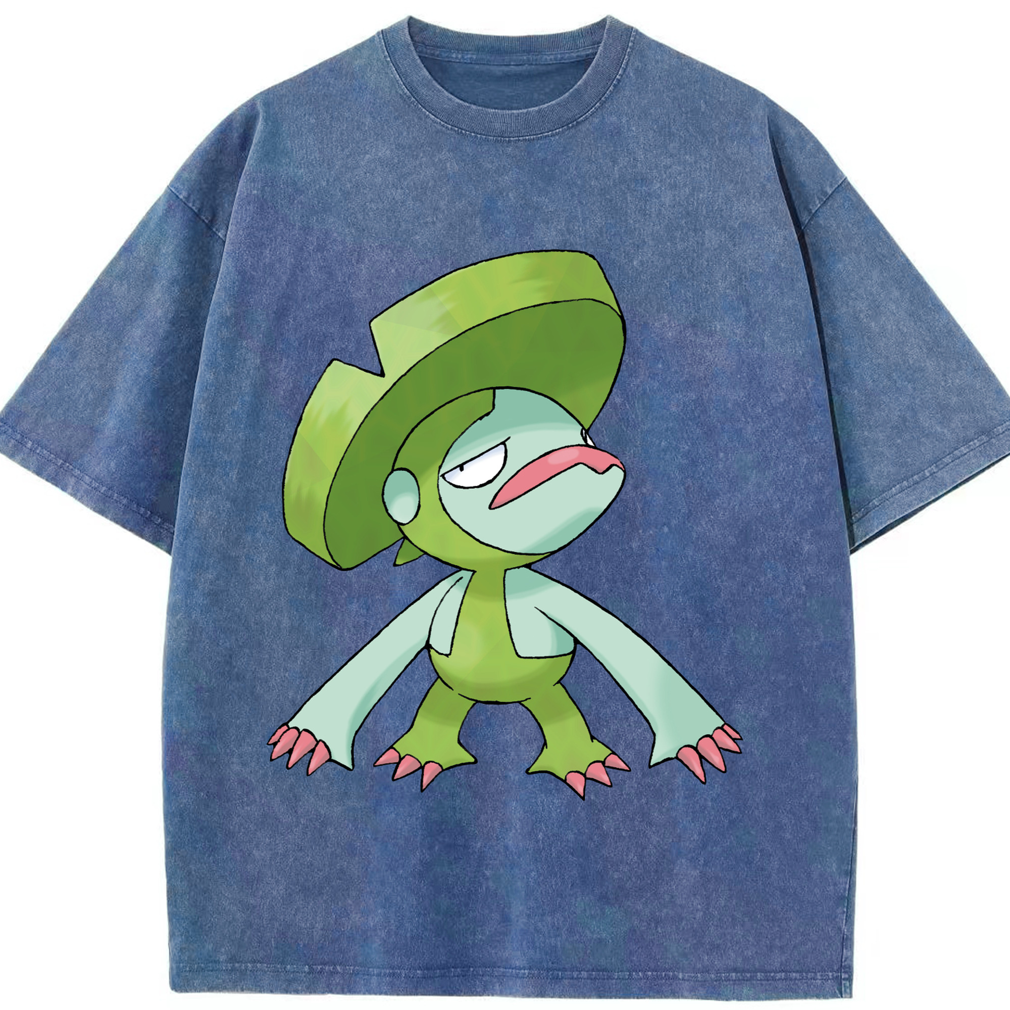 （画像用） ポケットモンスター Pokémon 綿100% ヴィンテージ風 半袖Tシャツ（フロントプリント）