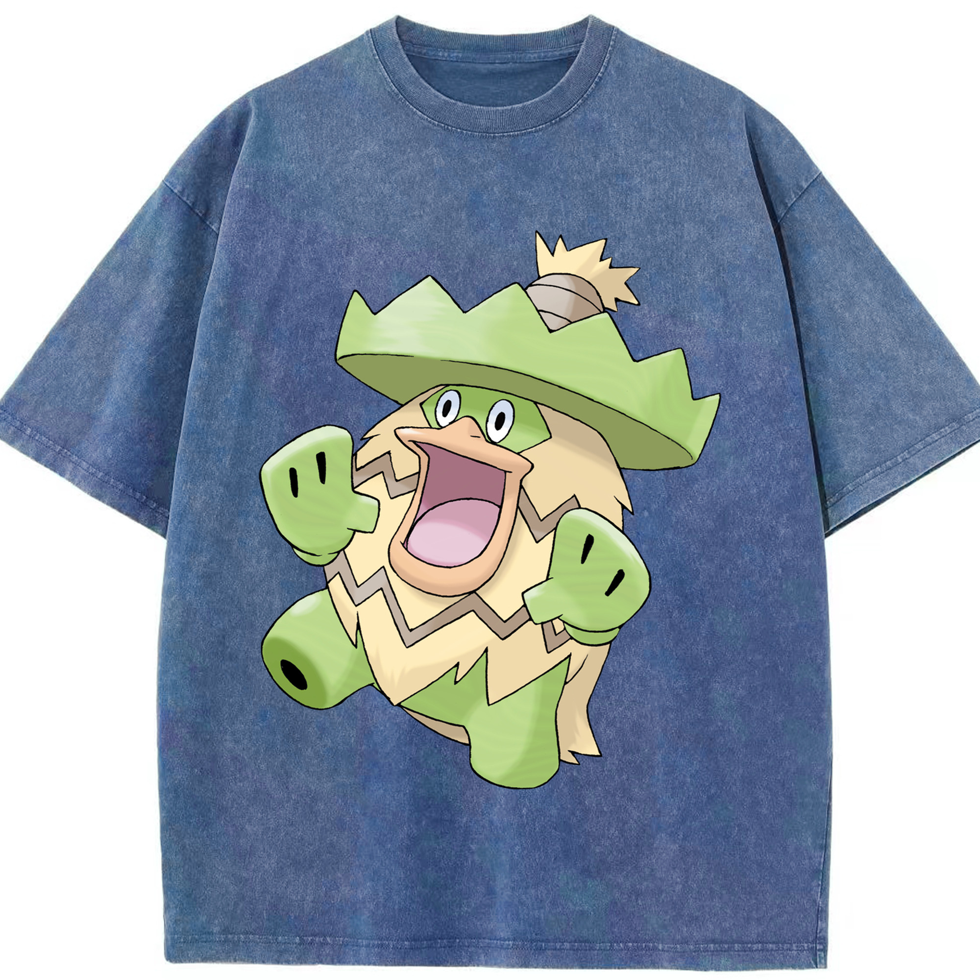 （画像用） ポケットモンスター Pokémon 綿100% ヴィンテージ風 半袖Tシャツ（フロントプリント）