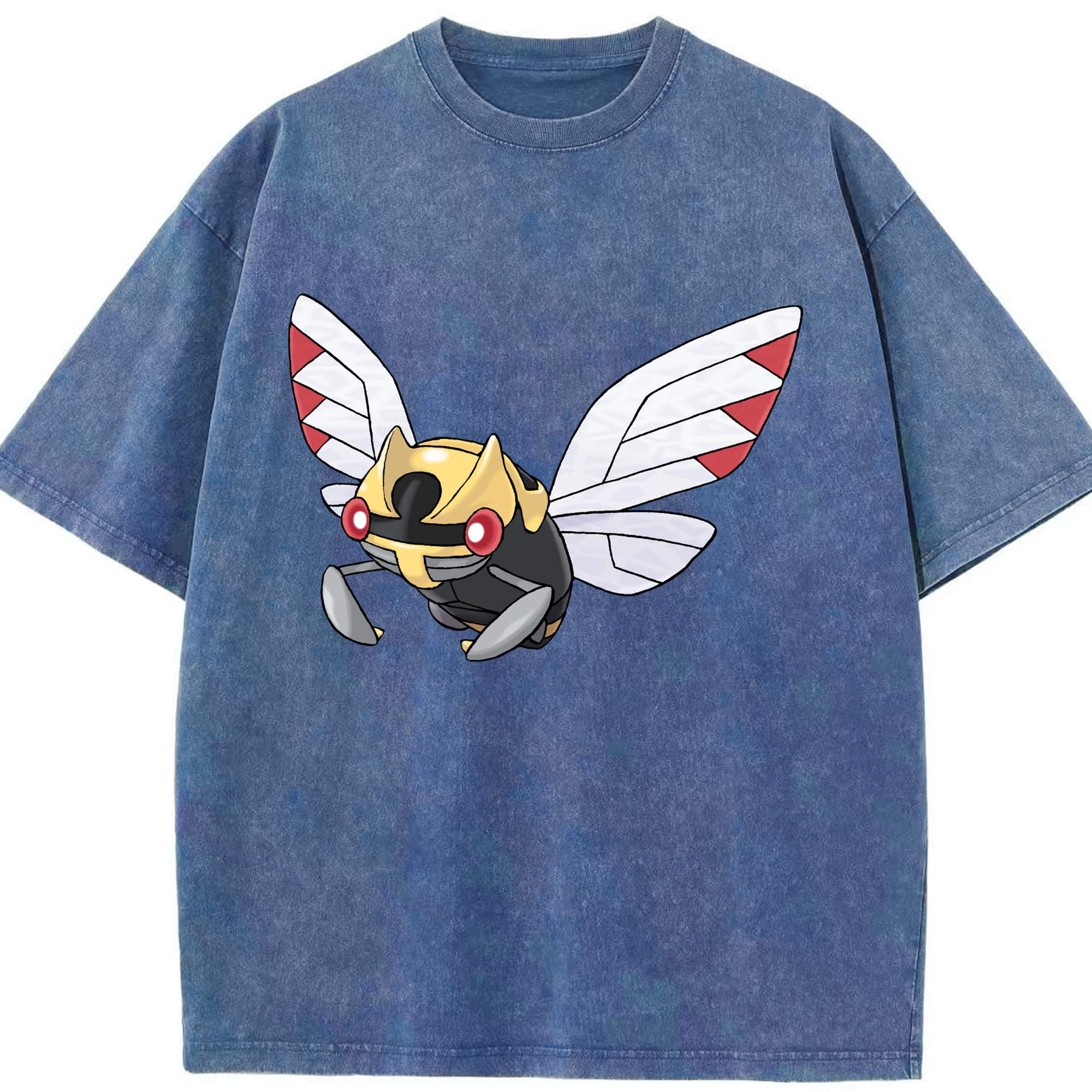 （画像用） ポケットモンスター Pokémon 綿100% ヴィンテージ風 半袖Tシャツ（フロントプリント）