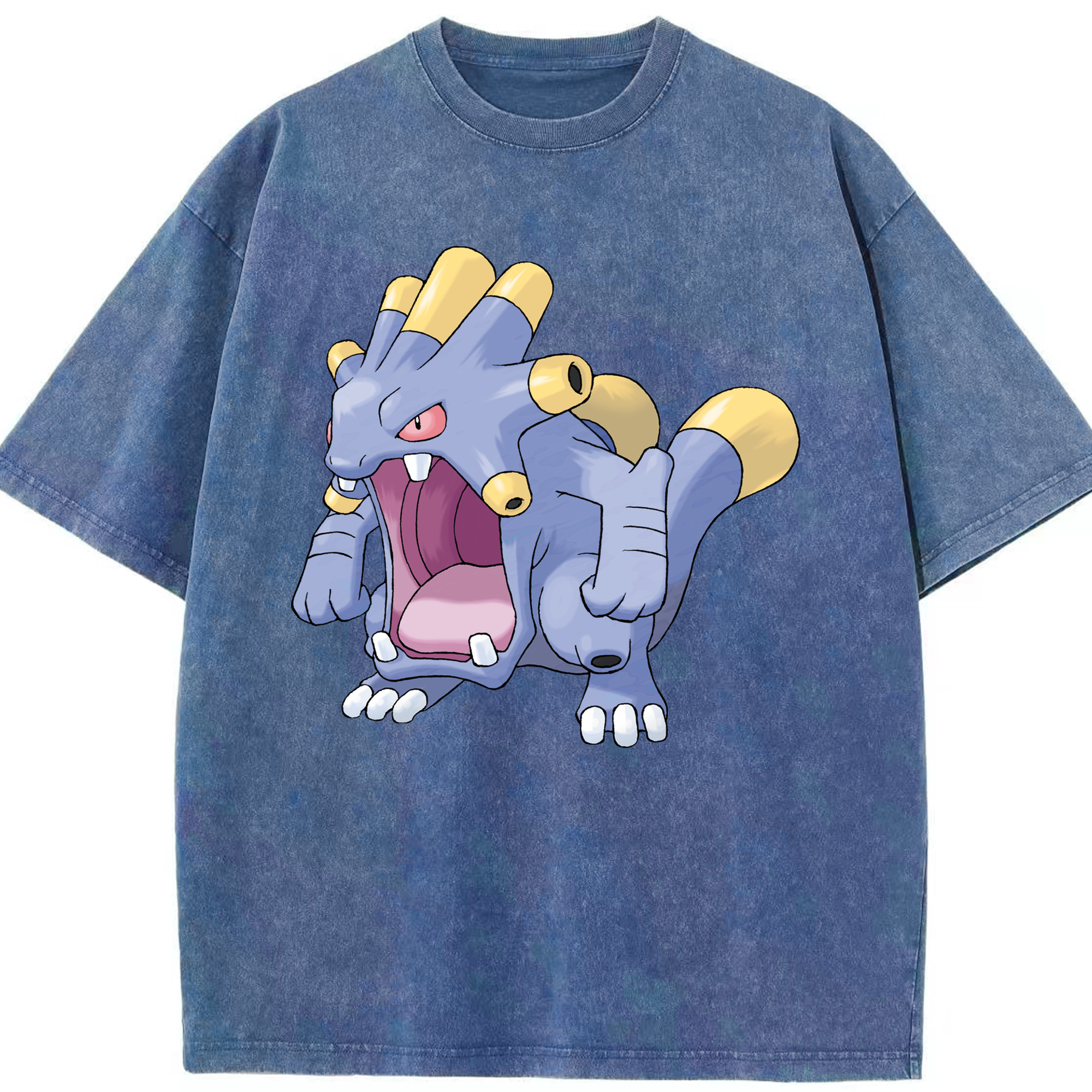 （画像用） ポケットモンスター Pokémon 綿100% ヴィンテージ風 半袖Tシャツ（フロントプリント）