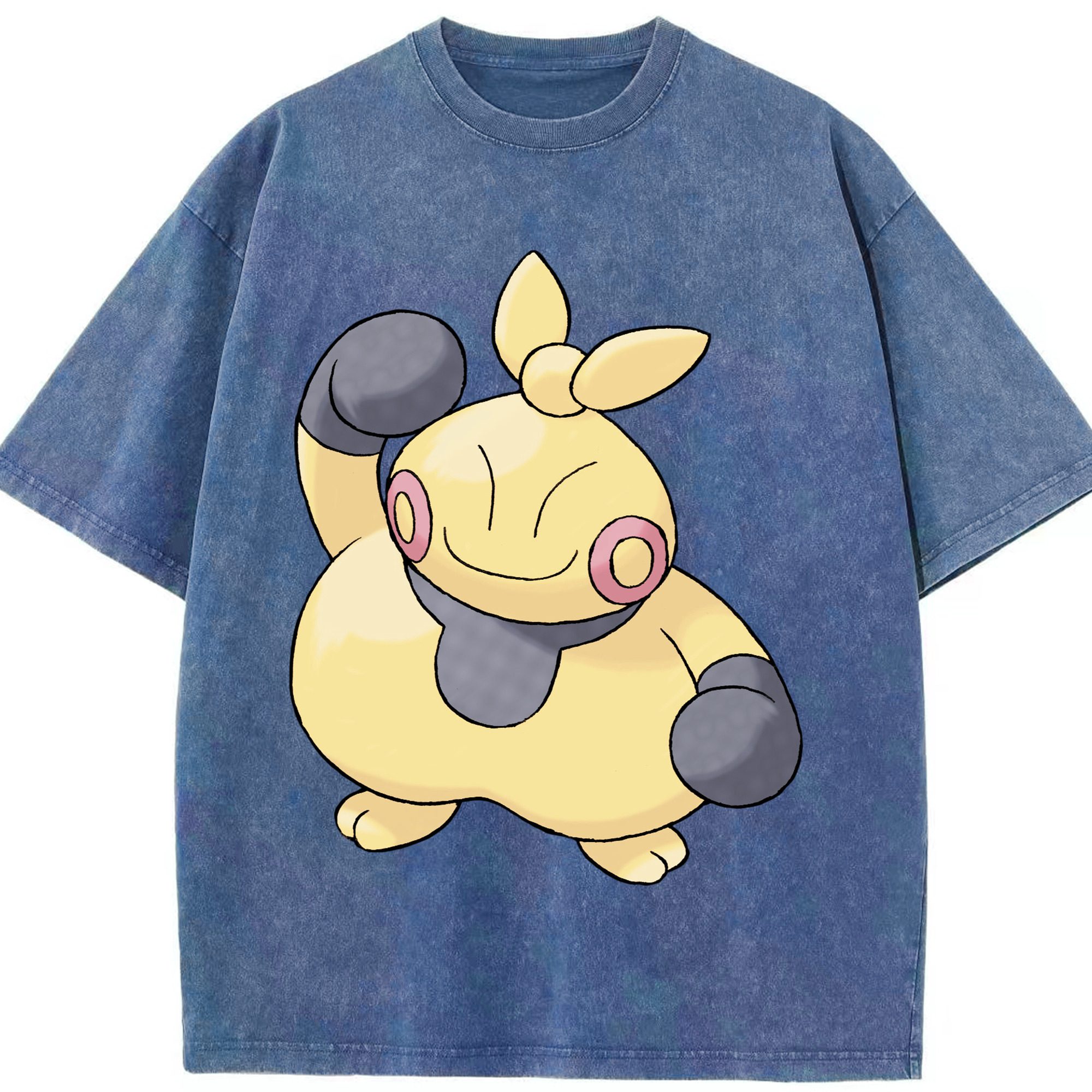 （画像用） ポケットモンスター Pokémon 綿100% ヴィンテージ風 半袖Tシャツ（フロントプリント）
