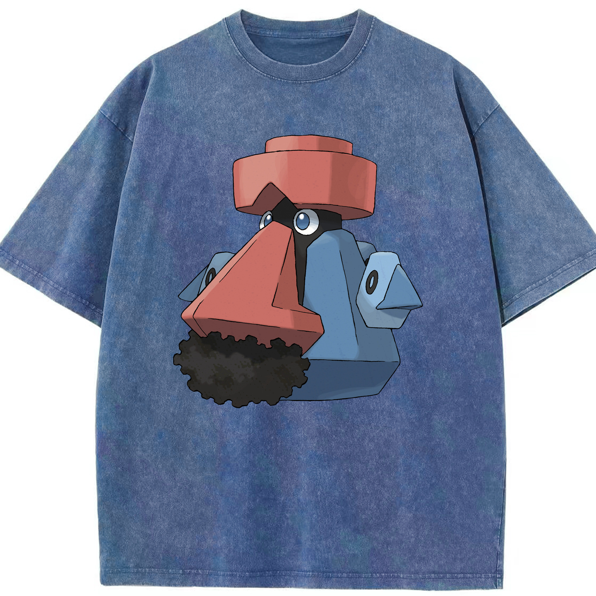 （画像用） ポケットモンスター Pokémon 綿100% ヴィンテージ風 半袖Tシャツ（フロントプリント）