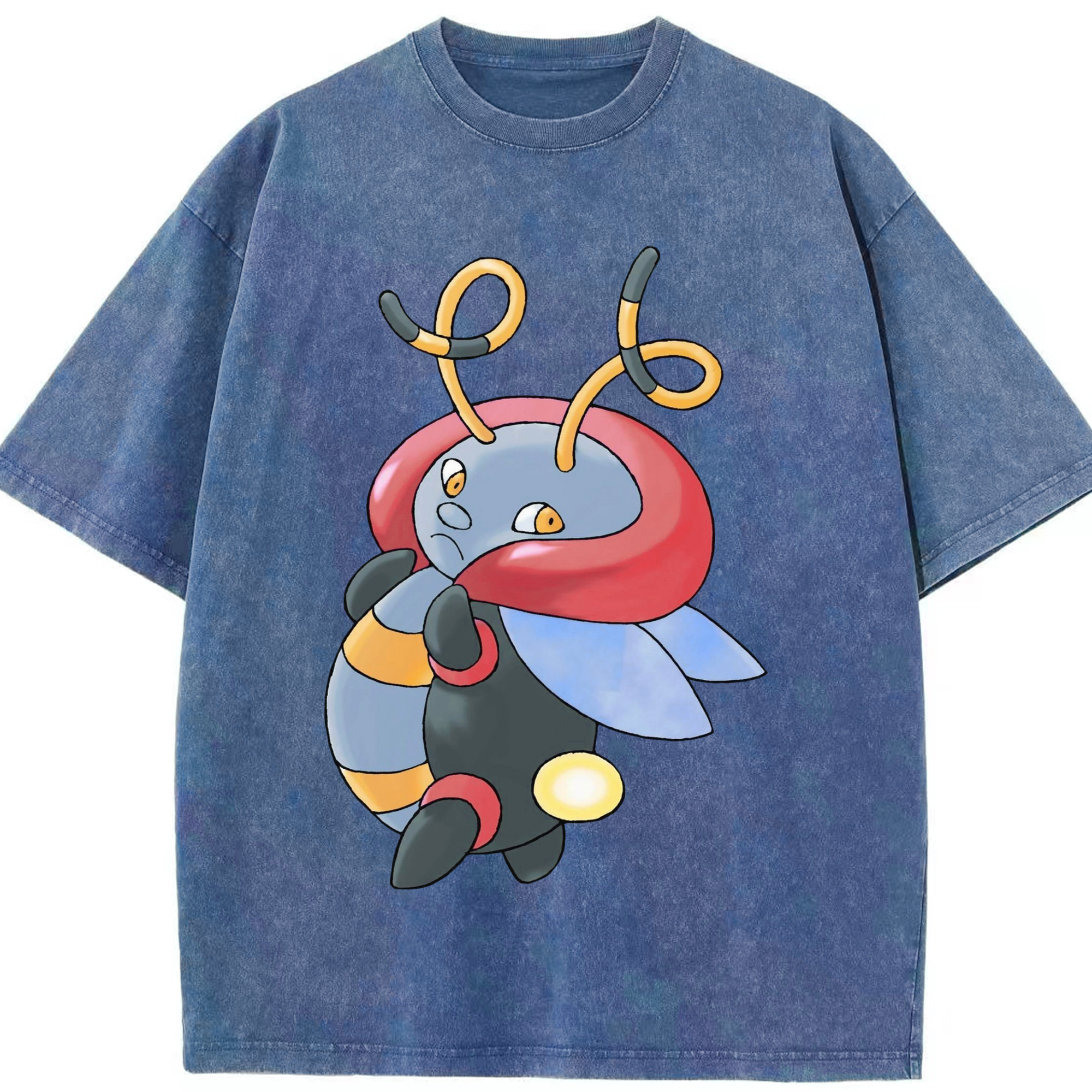 （画像用） ポケットモンスター Pokémon 綿100% ヴィンテージ風 半袖Tシャツ（フロントプリント）