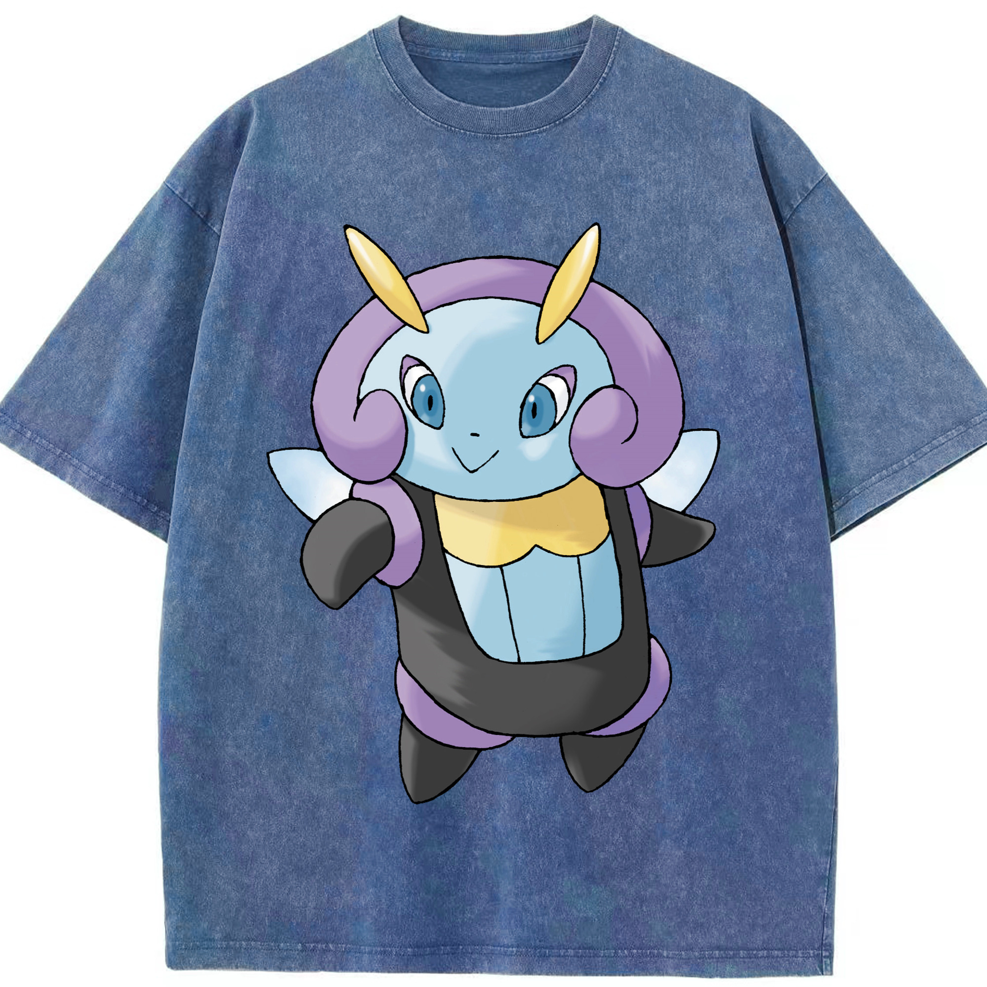 （画像用） ポケットモンスター Pokémon 綿100% ヴィンテージ風 半袖Tシャツ（フロントプリント）