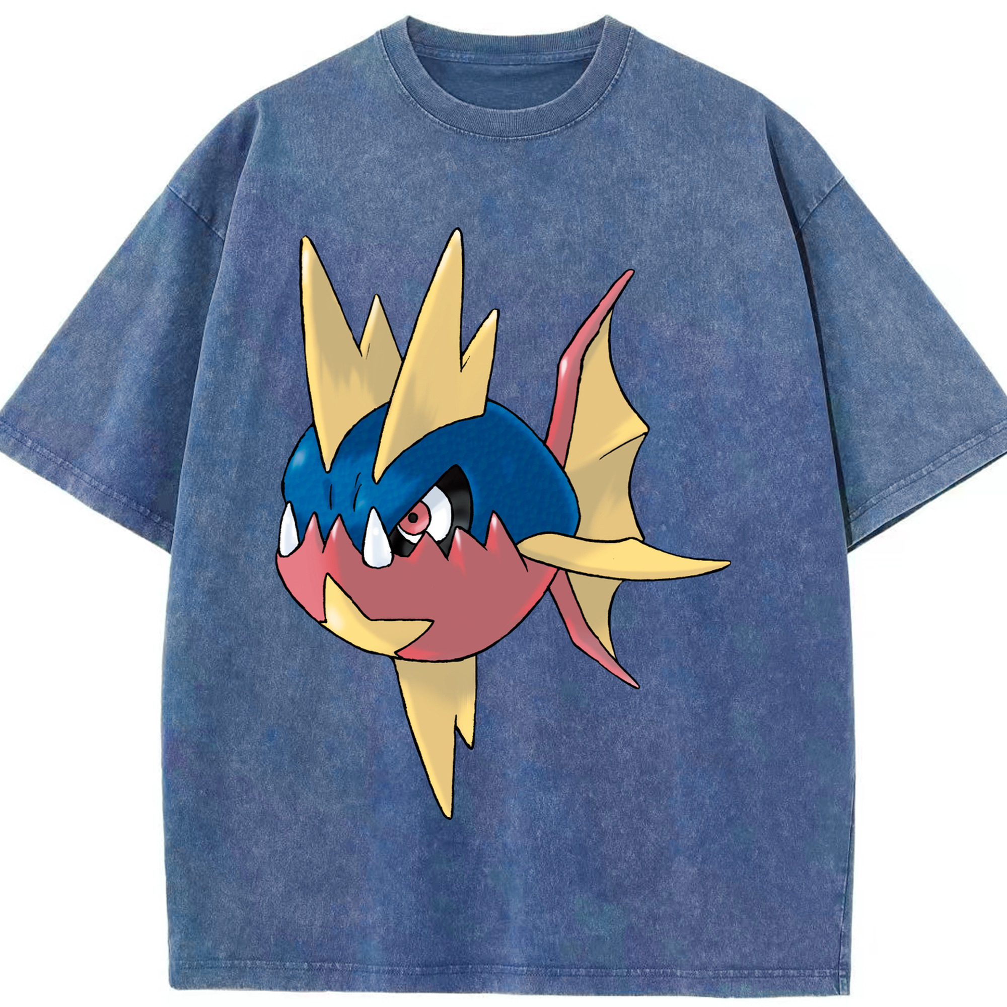 （画像用） ポケットモンスター Pokémon 綿100% ヴィンテージ風 半袖Tシャツ（フロントプリント）