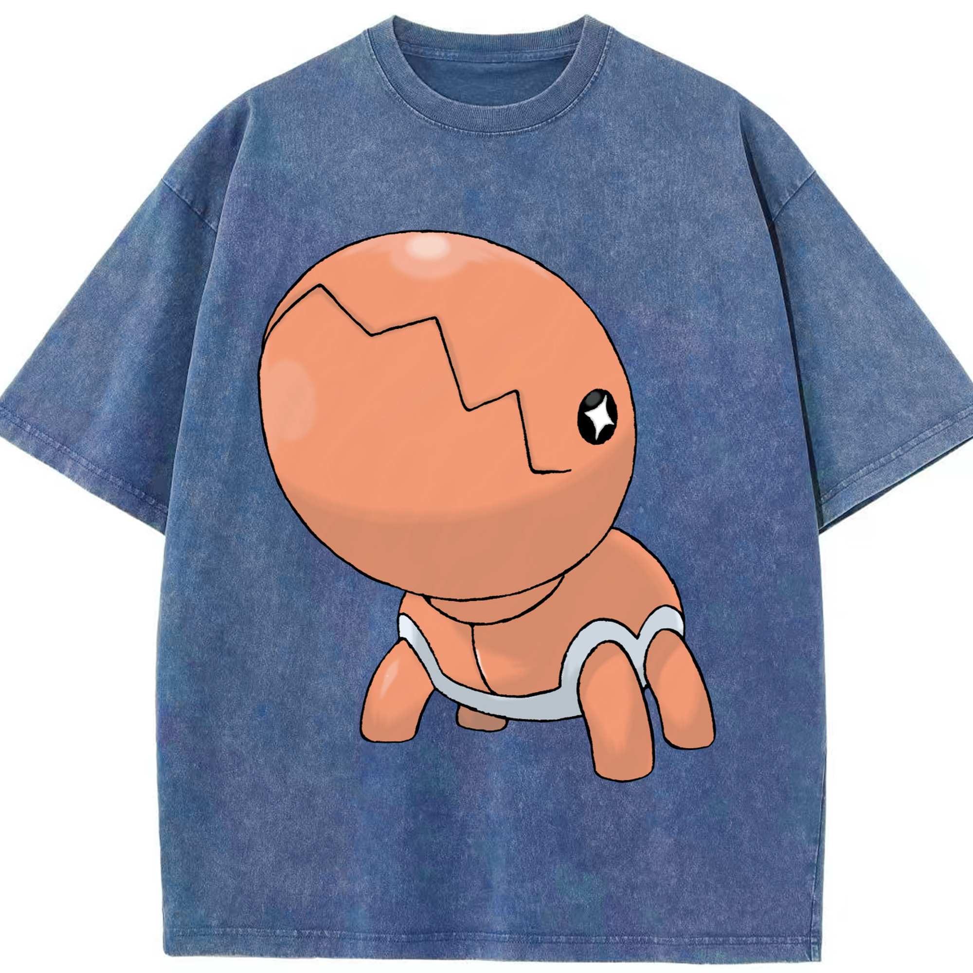 （画像用） ポケットモンスター Pokémon 綿100% ヴィンテージ風 半袖Tシャツ（フロントプリント）