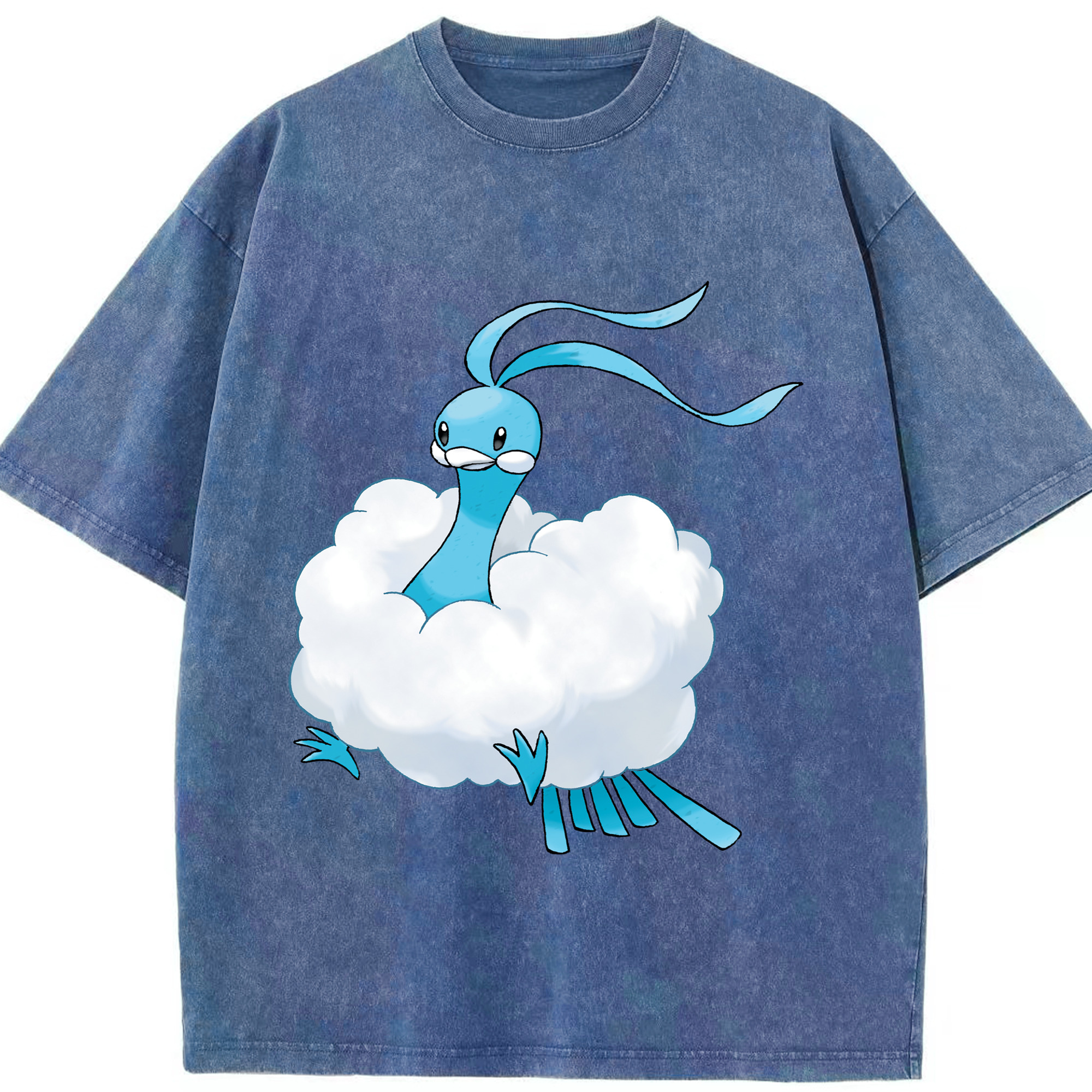 （画像用） ポケットモンスター Pokémon 綿100% ヴィンテージ風 半袖Tシャツ（フロントプリント）