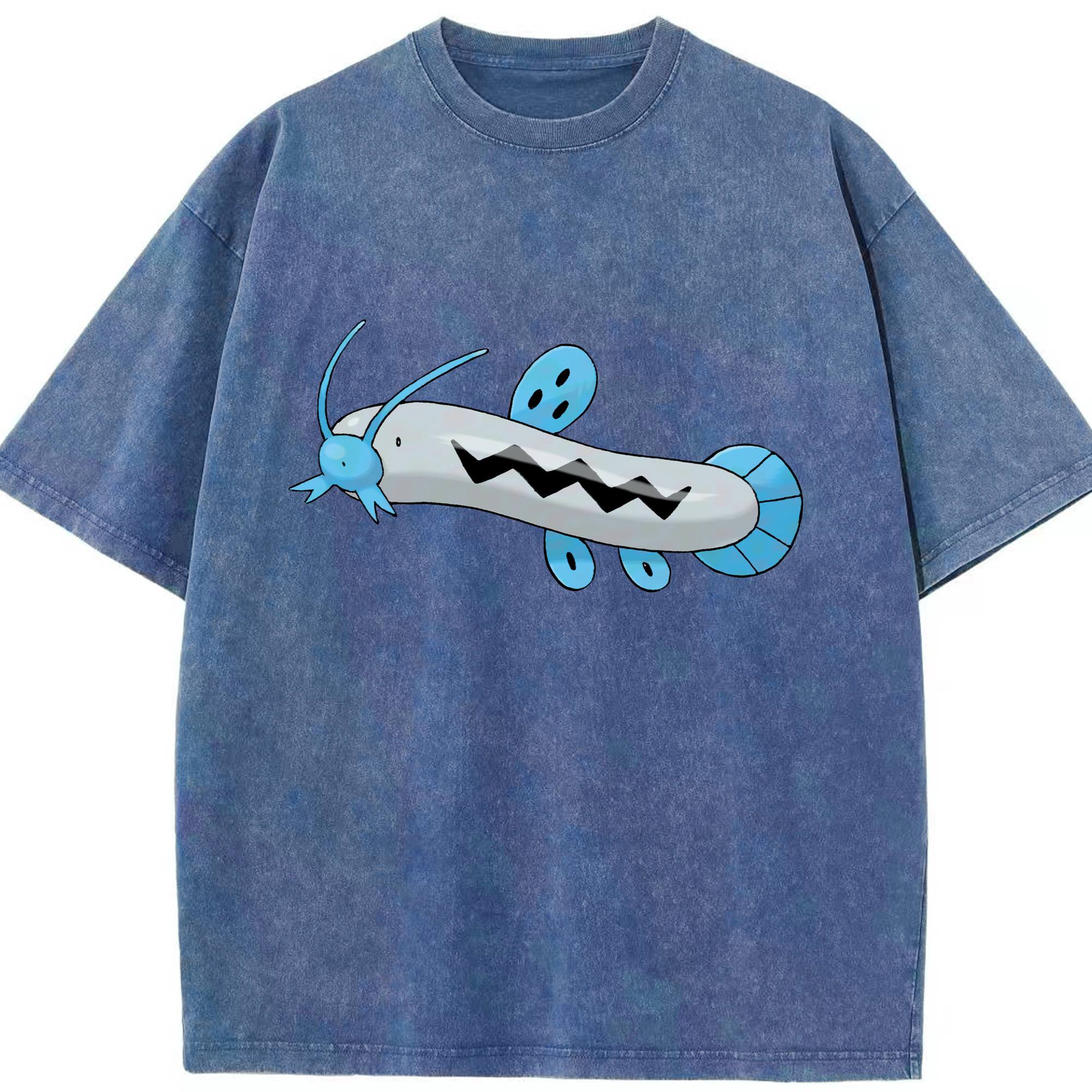 （画像用） ポケットモンスター Pokémon 綿100% ヴィンテージ風 半袖Tシャツ（フロントプリント）
