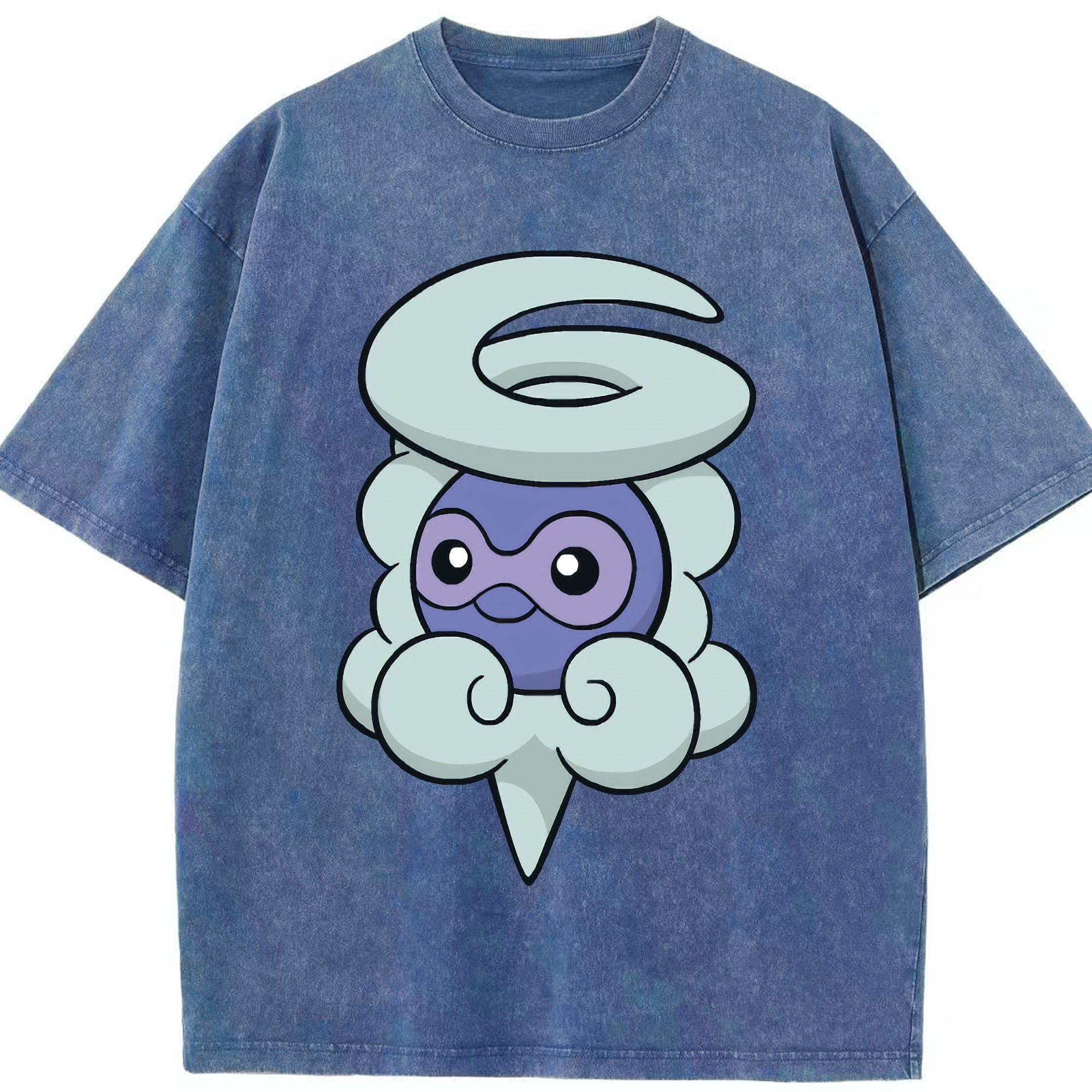 （画像用） ポケットモンスター Pokémon 綿100% ヴィンテージ風 半袖Tシャツ（フロントプリント）