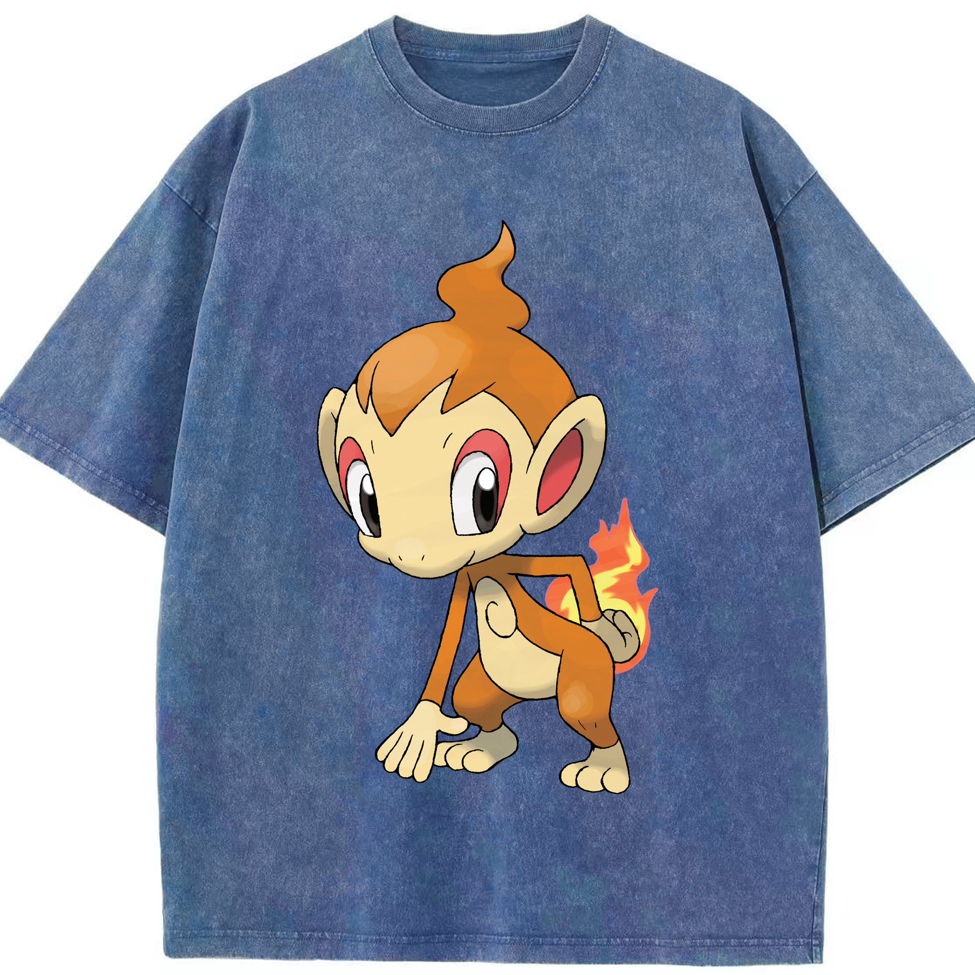（画像用） ポケットモンスター Pokémon 綿100% ヴィンテージ風 半袖Tシャツ（フロントプリント）